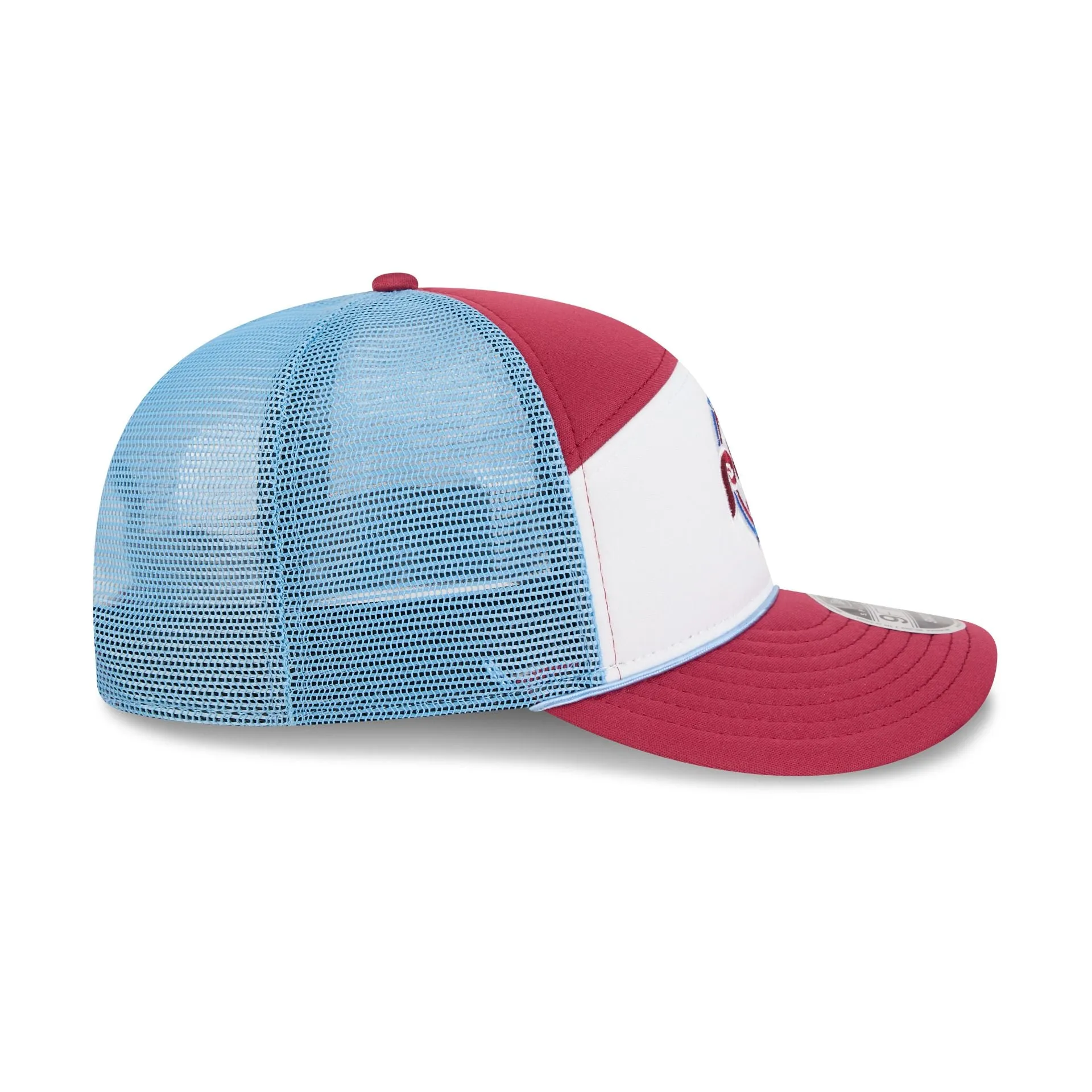 Philadelphia Phillies Blocked Split Panel 9FIFTY Trucker Hat sold by New Era product image thumbnail 5