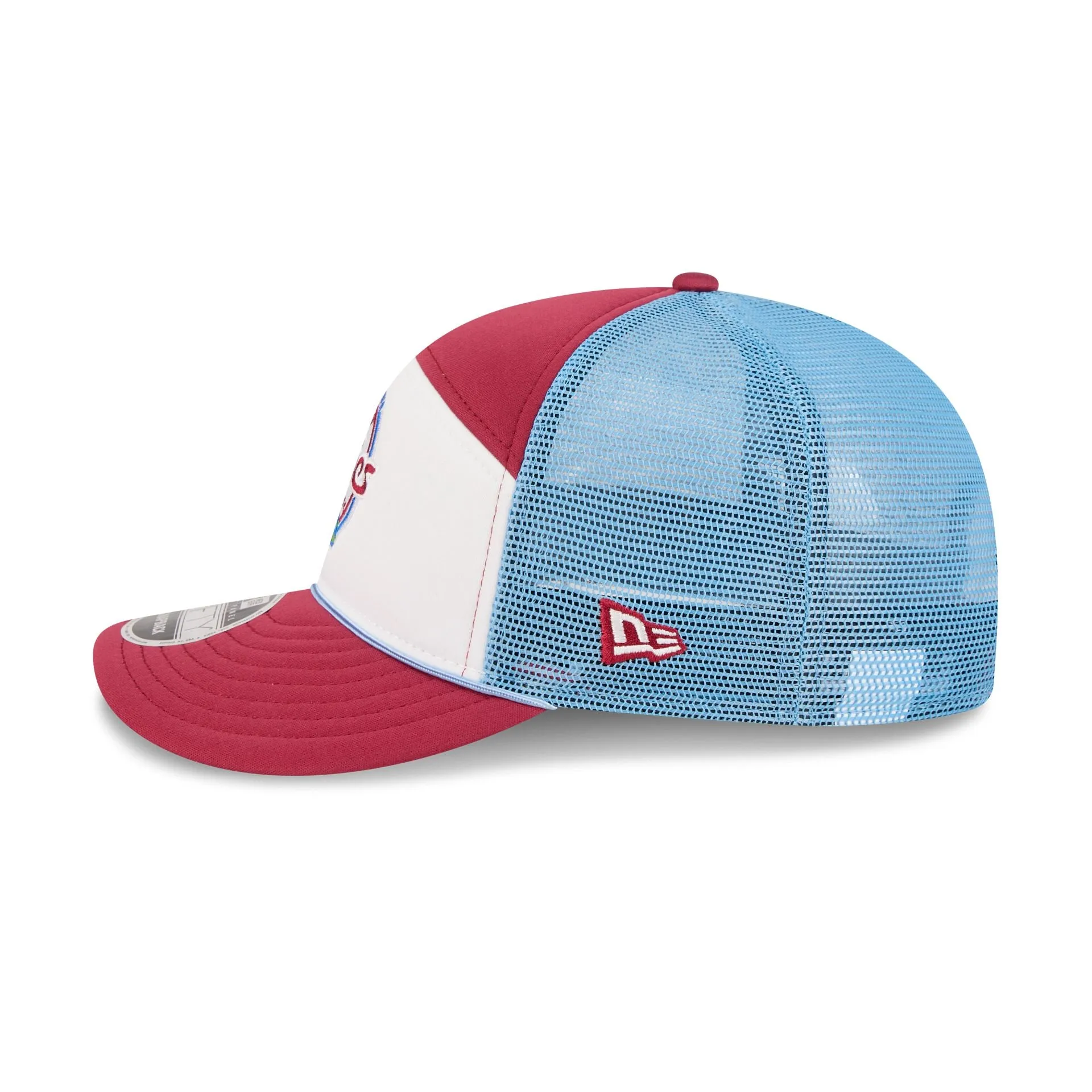 Philadelphia Phillies Blocked Split Panel 9FIFTY Trucker Hat sold by New Era product image thumbnail 4