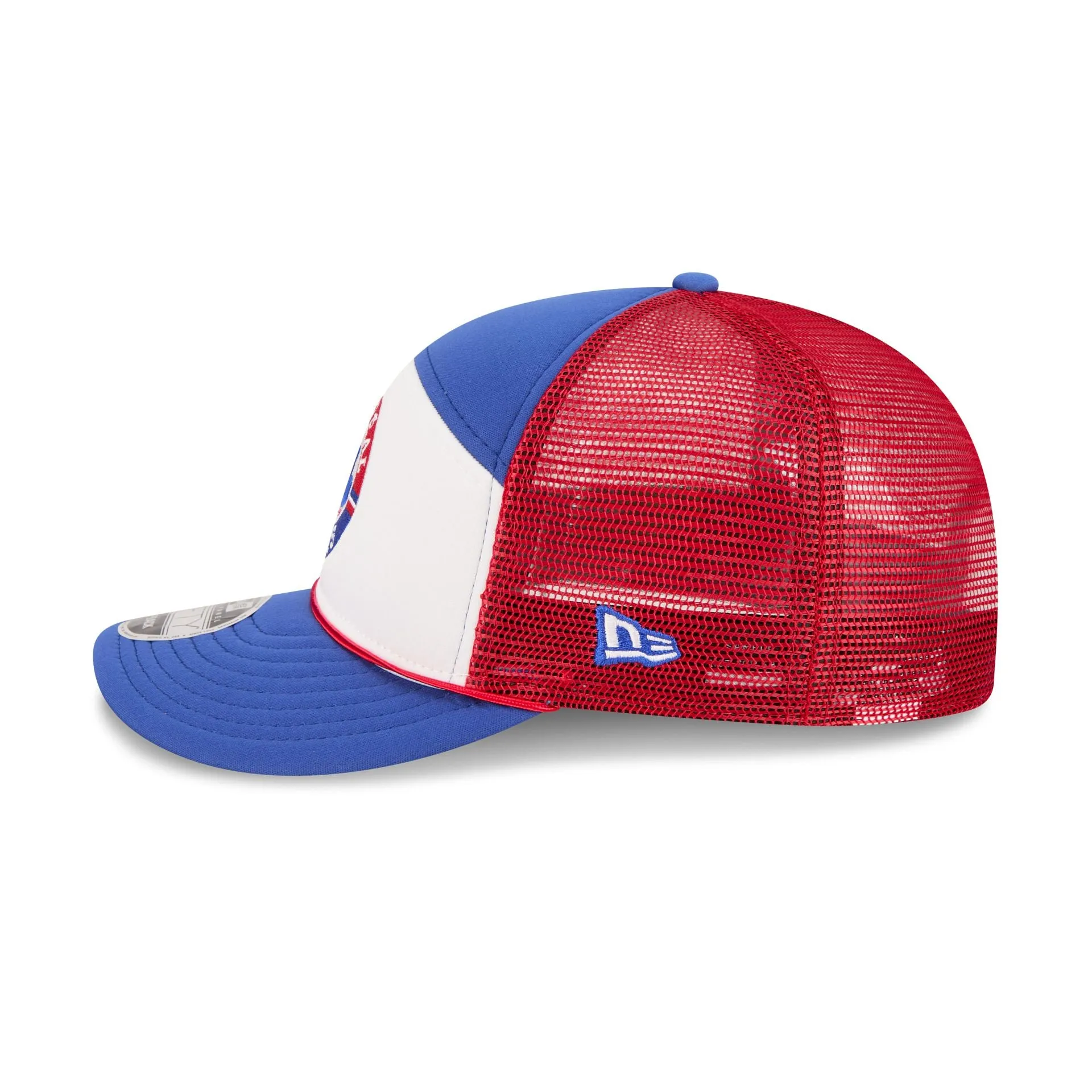 Montreal Expos Blocked Split Panel 9FIFTY Trucker Hat sold by New Era product image thumbnail 4