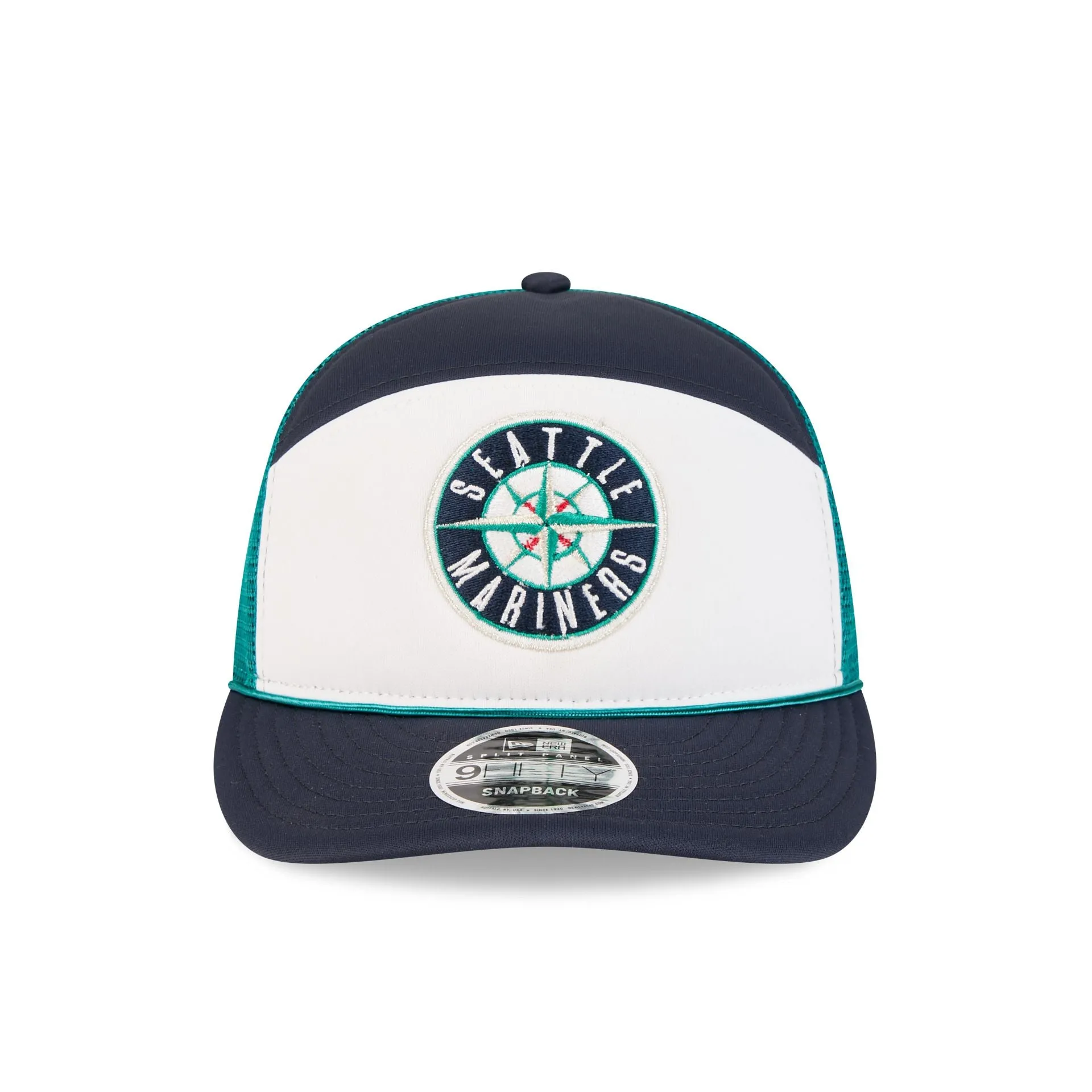 Seattle Mariners Blocked Split Panel 9FIFTY Trucker Hat sold by New Era product image thumbnail 2