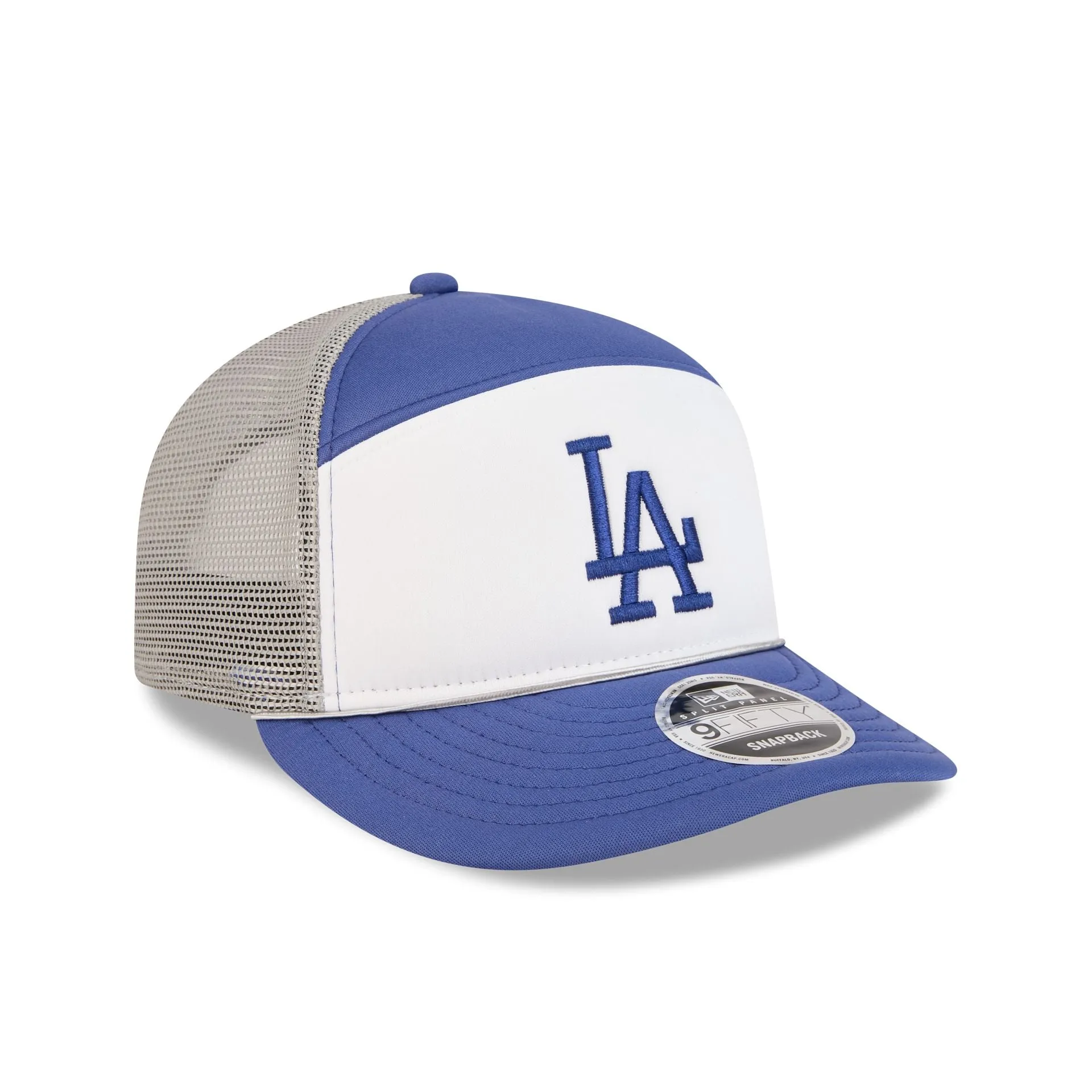 Los Angeles Dodgers Blocked Split Panel 9FIFTY Trucker Hat sold by New Era product image thumbnail 3