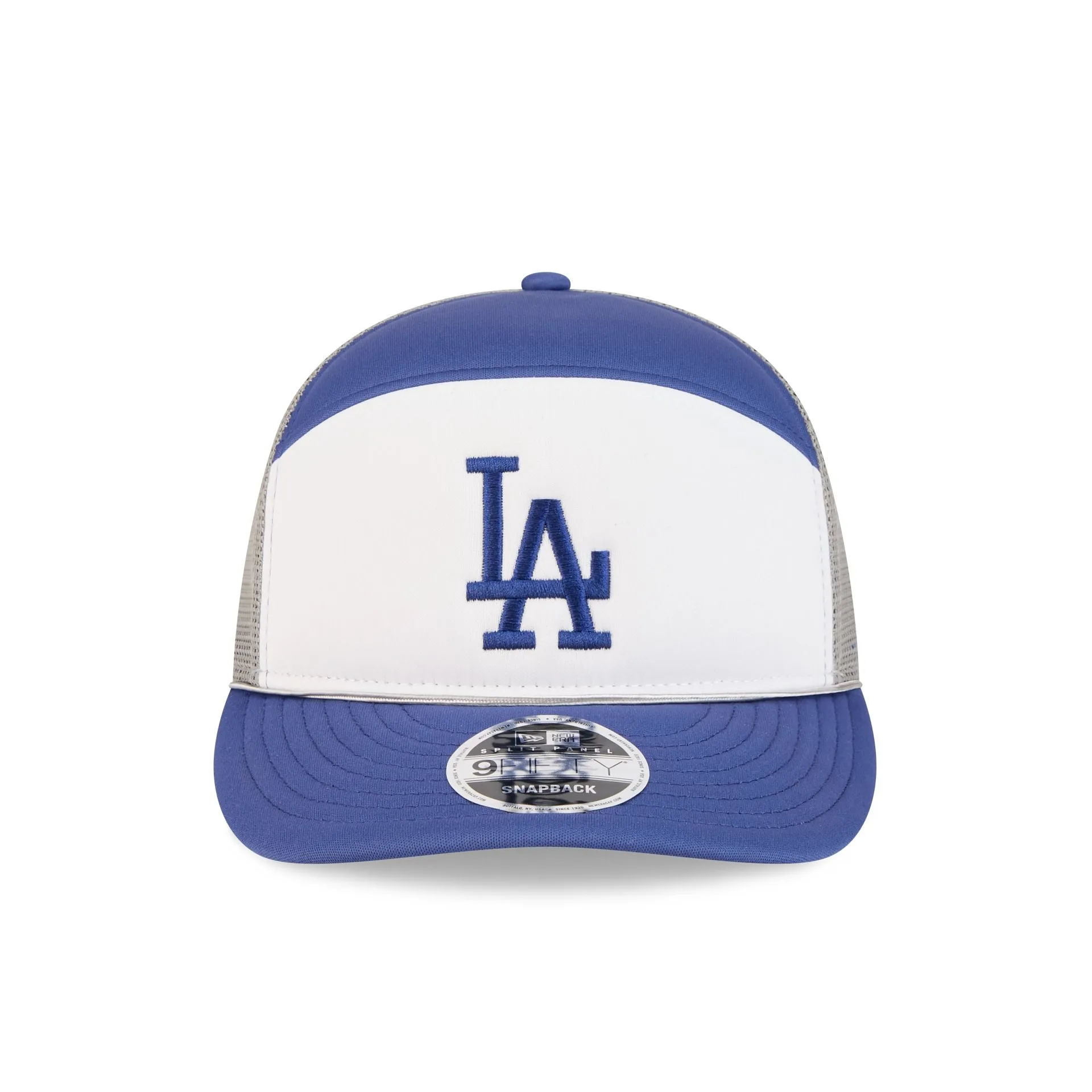 Los Angeles Dodgers Blocked Split Panel 9FIFTY Trucker Hat sold by New Era product image thumbnail 2