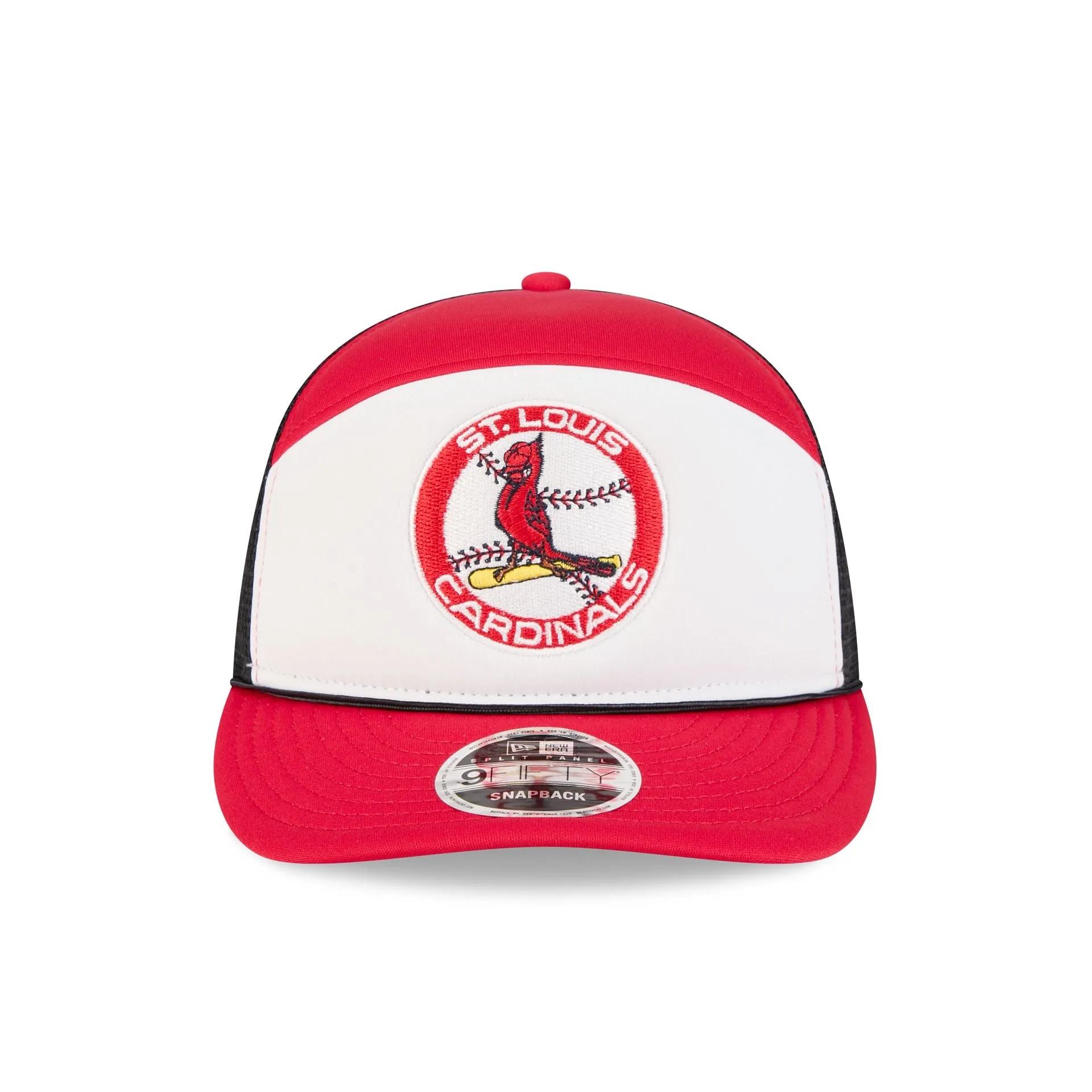 St. Louis Cardinals Blocked Split Panel 9FIFTY Trucker Hat sold by New Era product image thumbnail 2