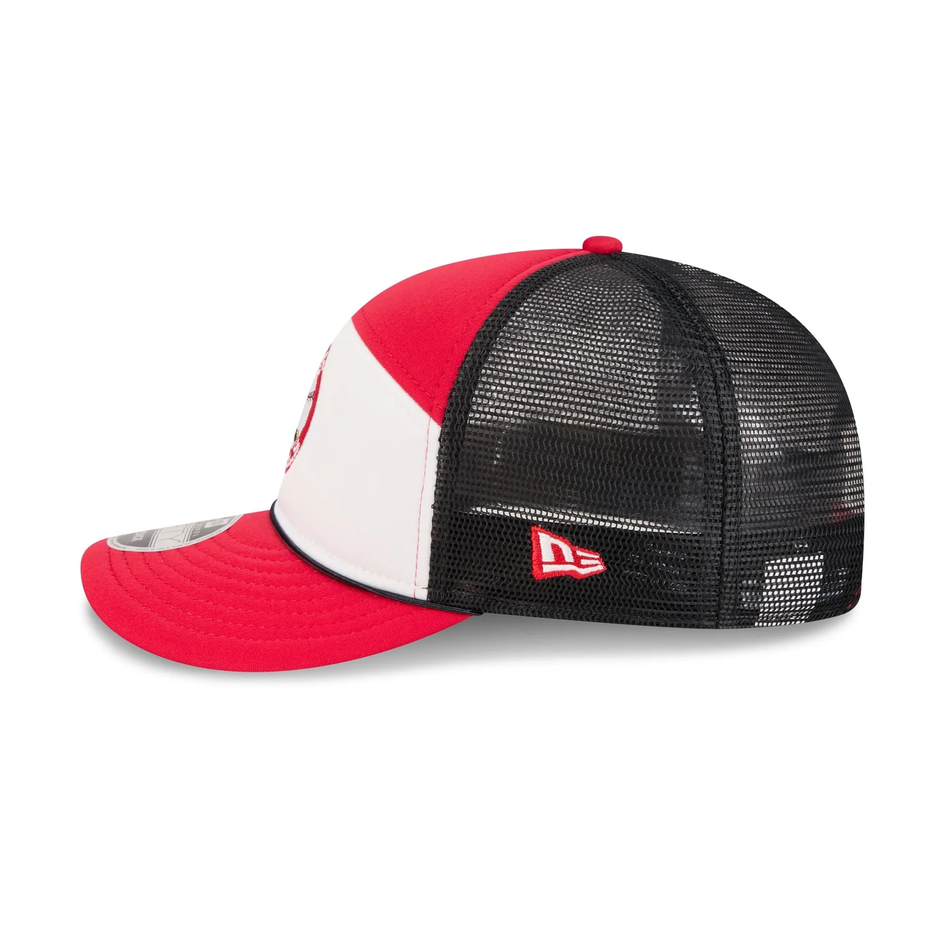 St. Louis Cardinals Blocked Split Panel 9FIFTY Trucker Hat sold by New Era product image thumbnail 4