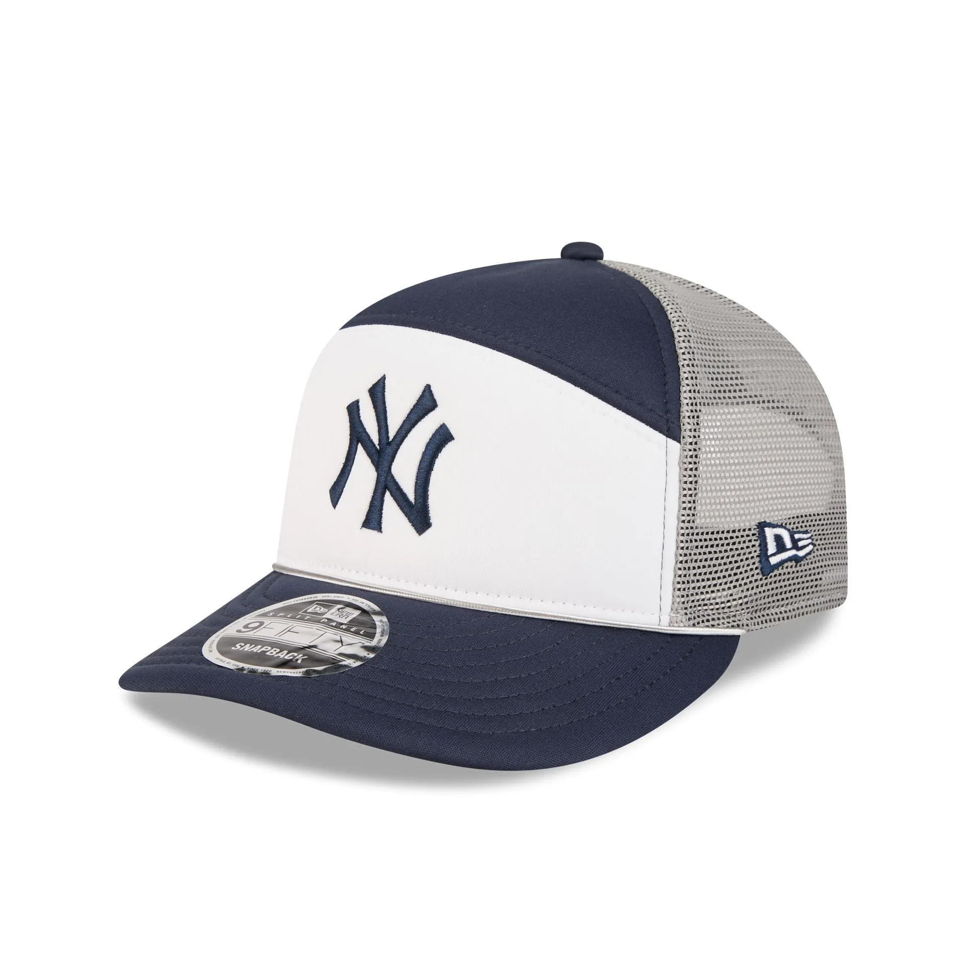 New York Yankees Blocked Split Panel 9FIFTY Trucker Hat sold by New Era