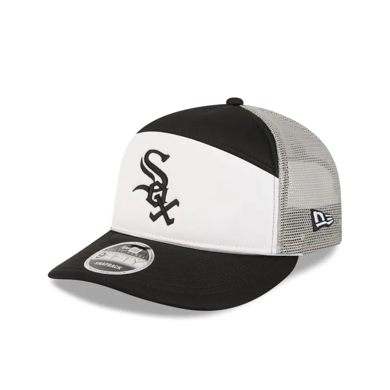 Chicago White Sox Blocked Split Panel 9FIFTY Trucker Hat sold by New Era
