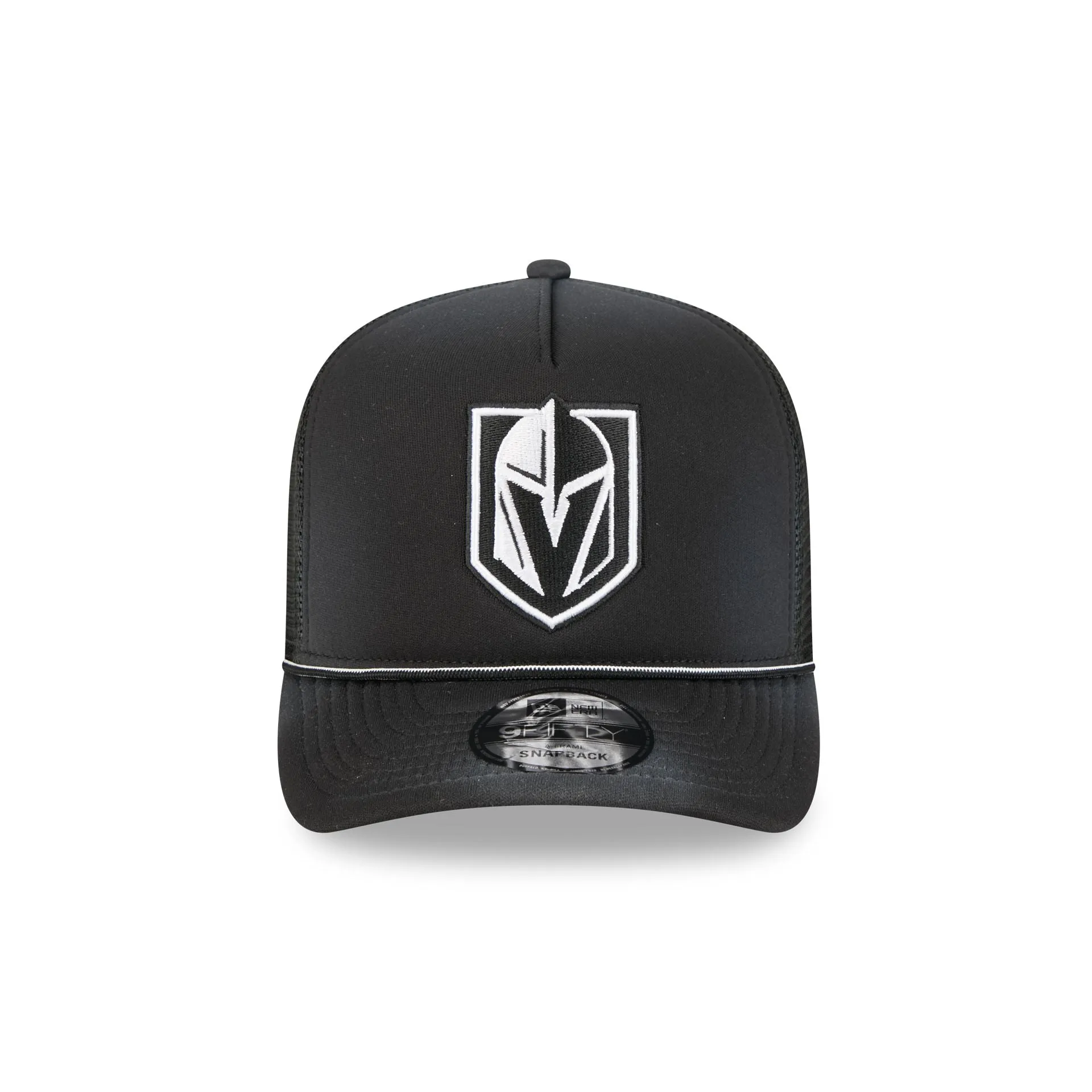 Vegas Golden Knights Washed Black 9FIFTY A-Frame Trucker Hat sold by New Era product image thumbnail 2