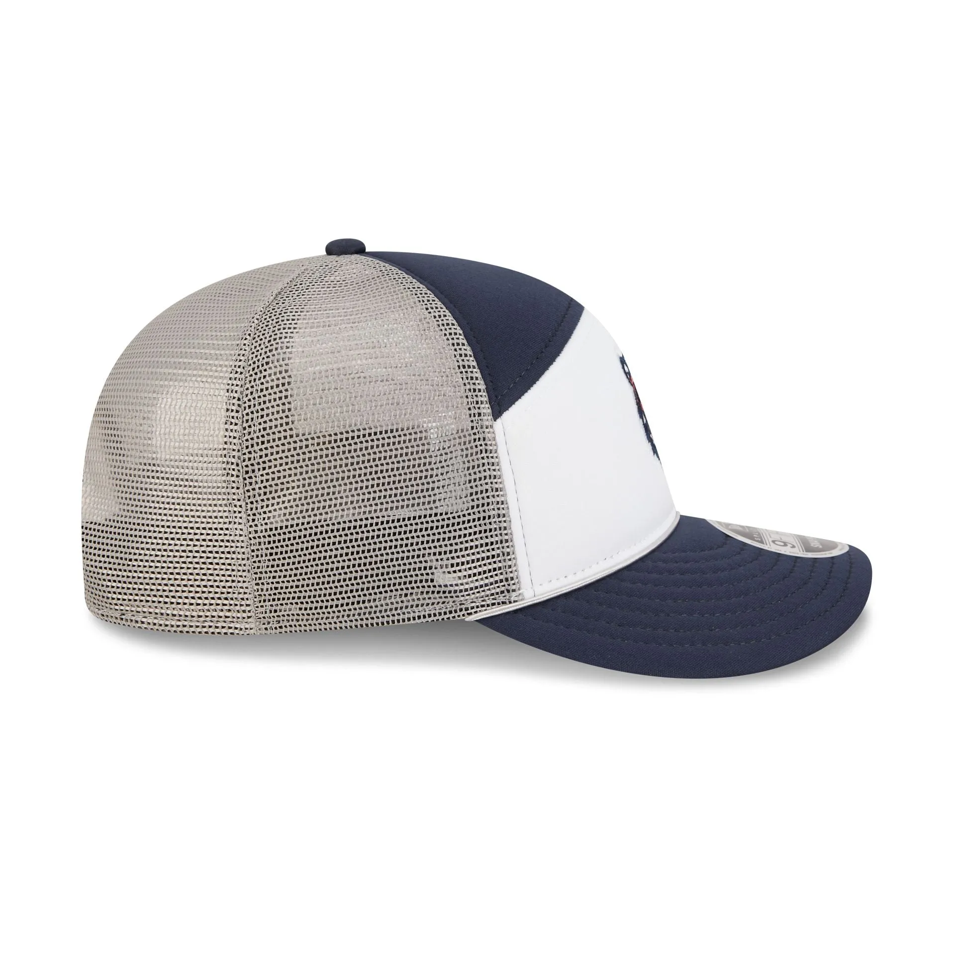 Detroit Tigers Blocked Split Panel 9FIFTY Trucker Hat sold by New Era product image thumbnail 5