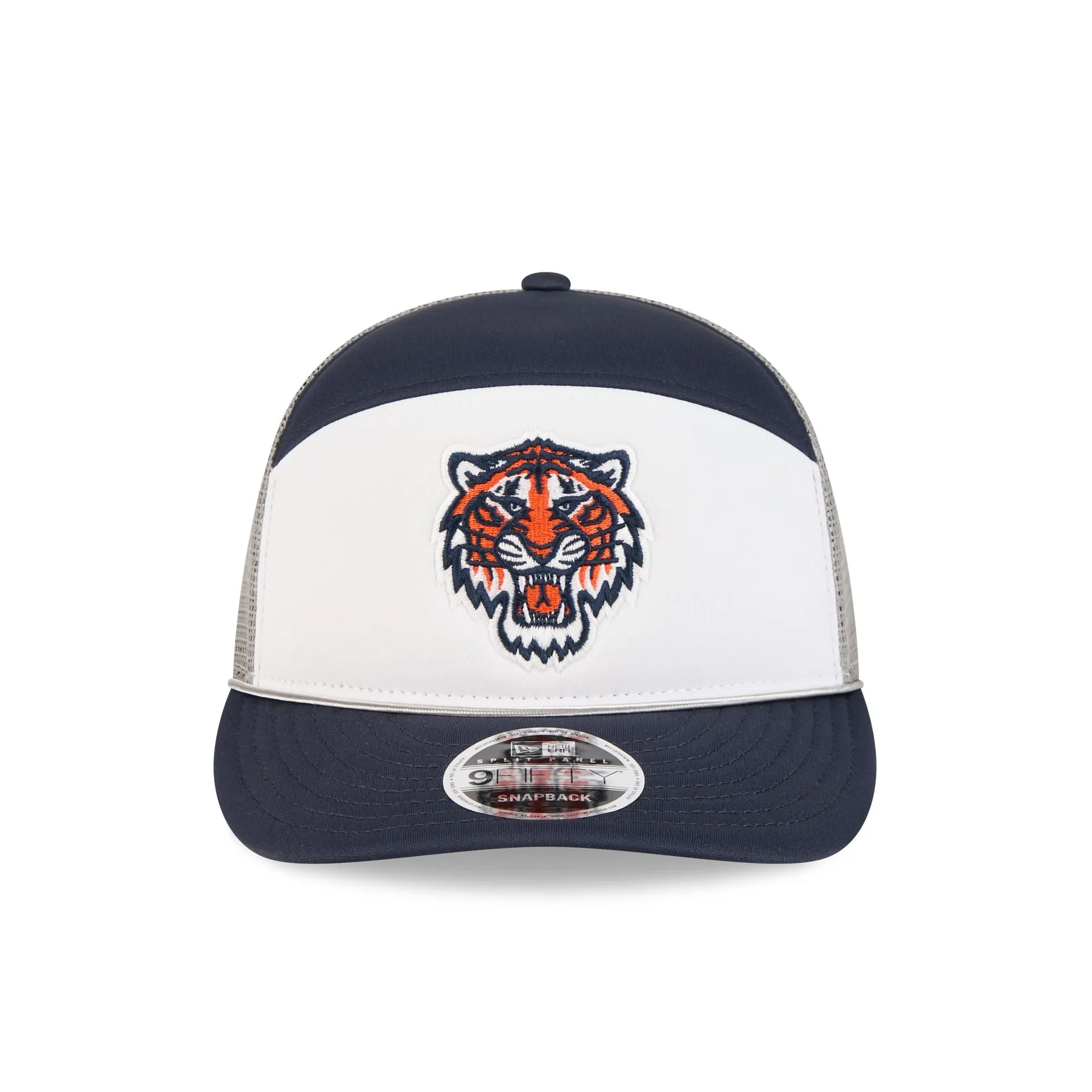 Detroit Tigers Blocked Split Panel 9FIFTY Trucker Hat sold by New Era product image thumbnail 2