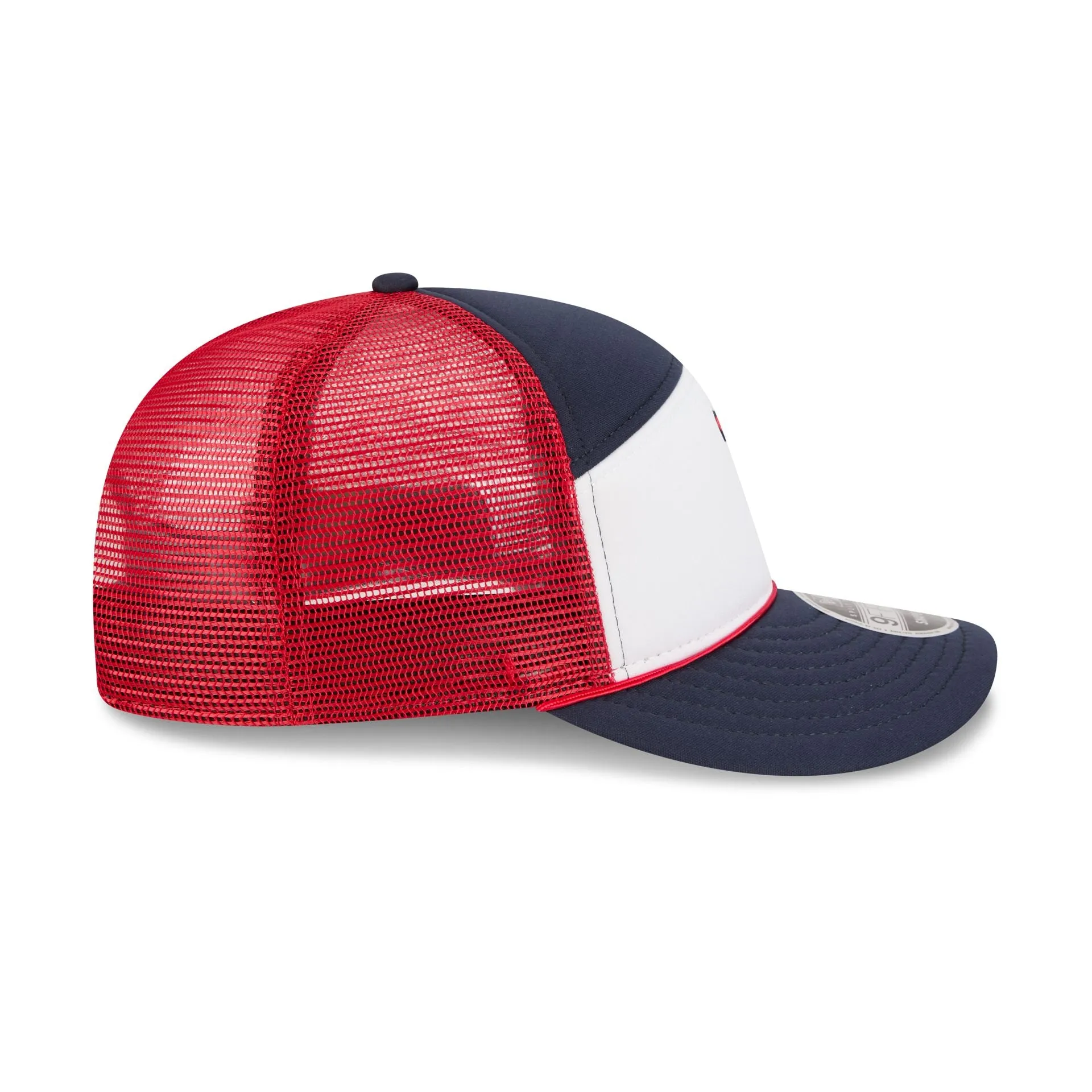 Boston Red Sox Blocked Split Panel 9FIFTY Trucker Hat sold by New Era product image thumbnail 5