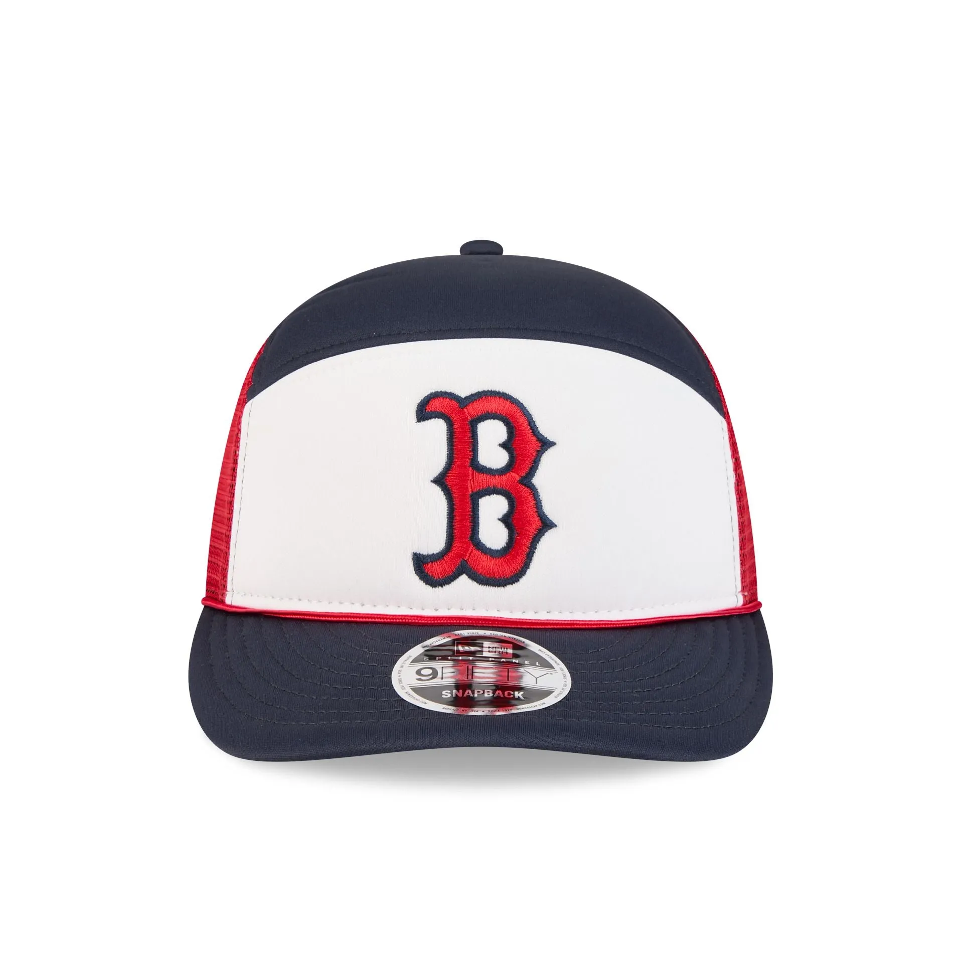 Boston Red Sox Blocked Split Panel 9FIFTY Trucker Hat sold by New Era product image thumbnail 2