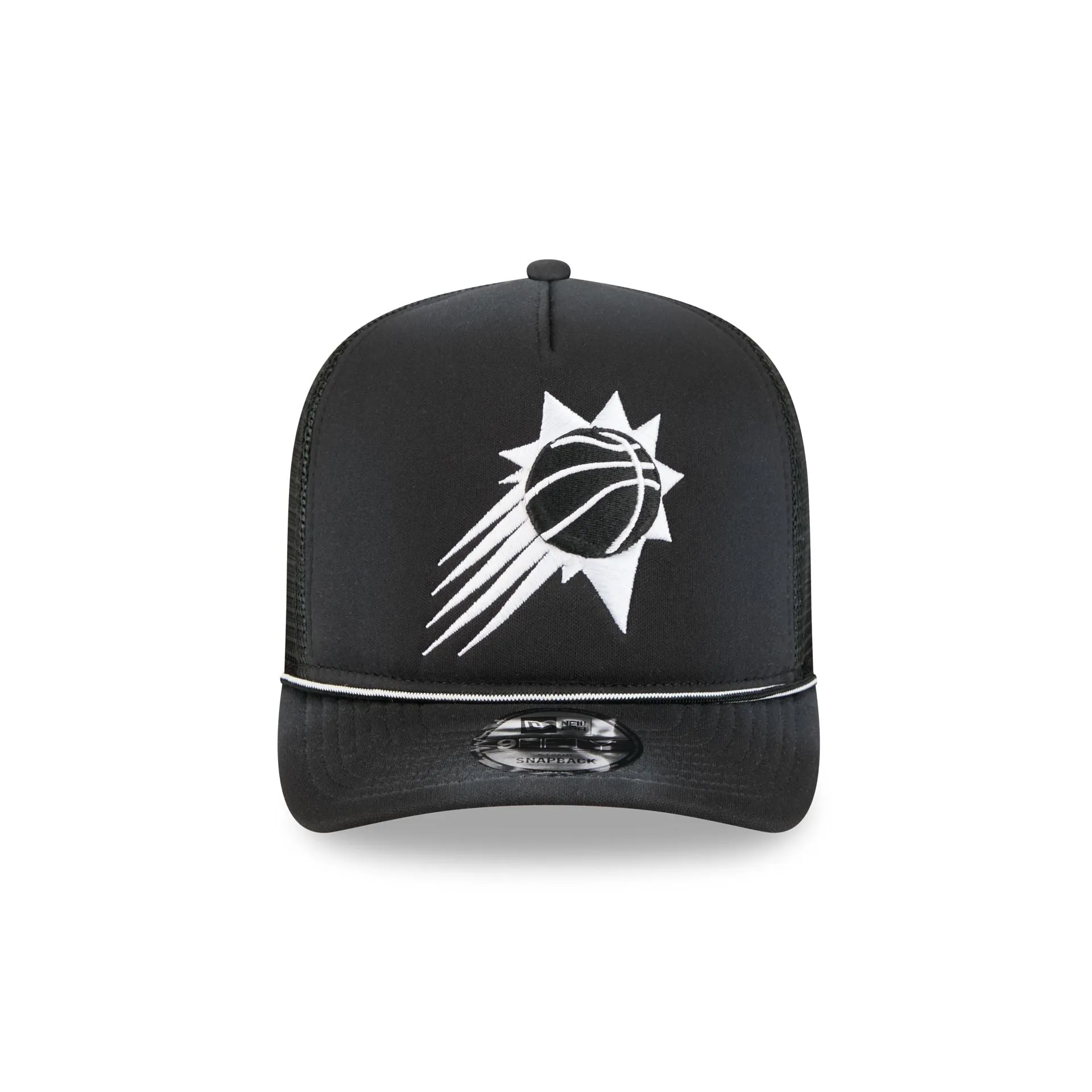 Phoenix Suns Washed Black 9FIFTY A-Frame Trucker Hat sold by New Era product image thumbnail 2