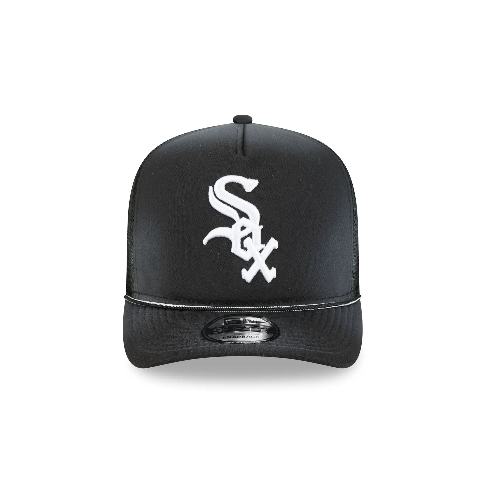 Chicago White Sox Washed Black 9FIFTY A-Frame Trucker Hat sold by New Era product image thumbnail 2