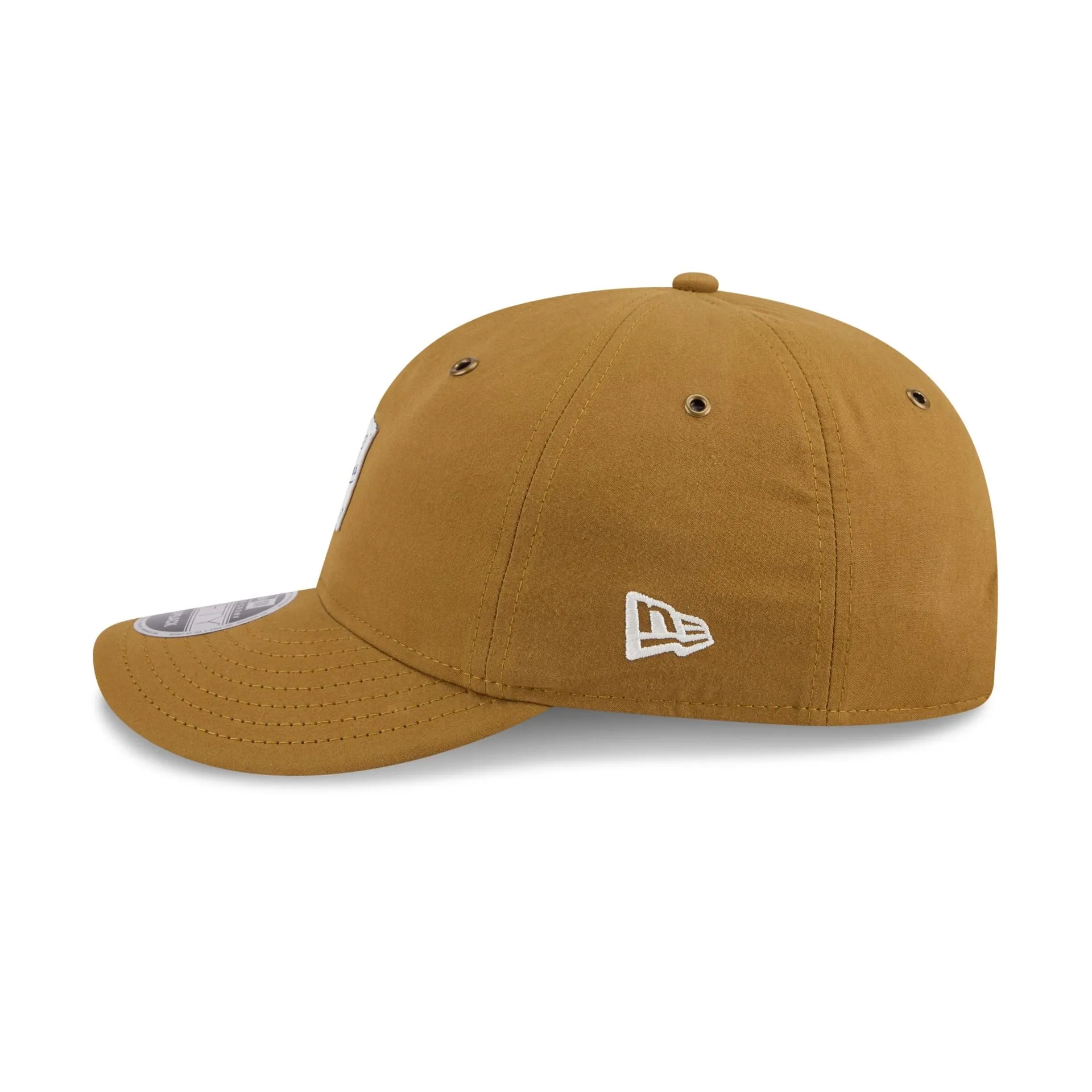 Los Angeles Dodgers Brushed Brown Nylon Retro Crown 9FIFTY Adjustable Hat sold by New Era product image thumbnail 4