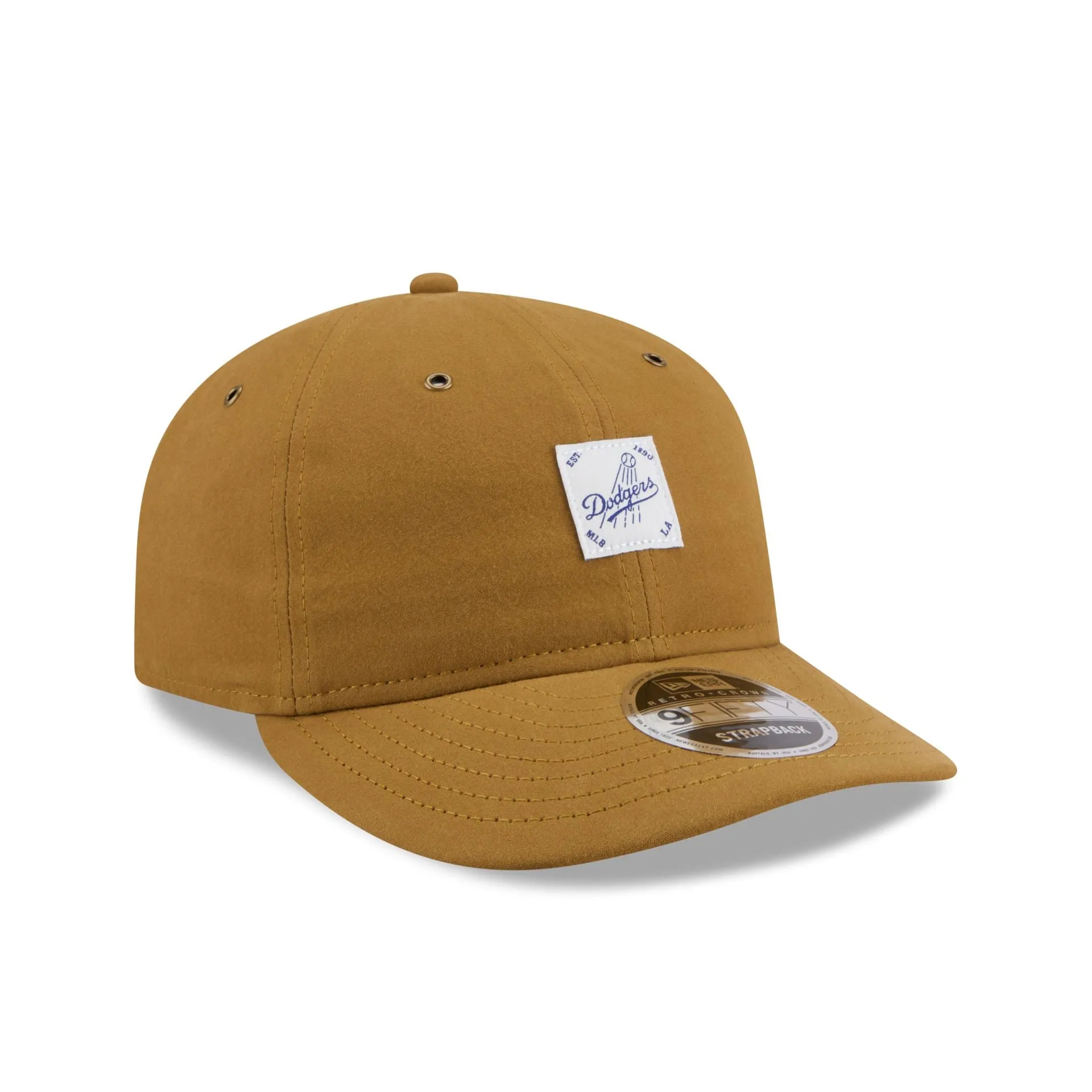 Los Angeles Dodgers Brushed Brown Nylon Retro Crown 9FIFTY Adjustable Hat sold by New Era product image thumbnail 3