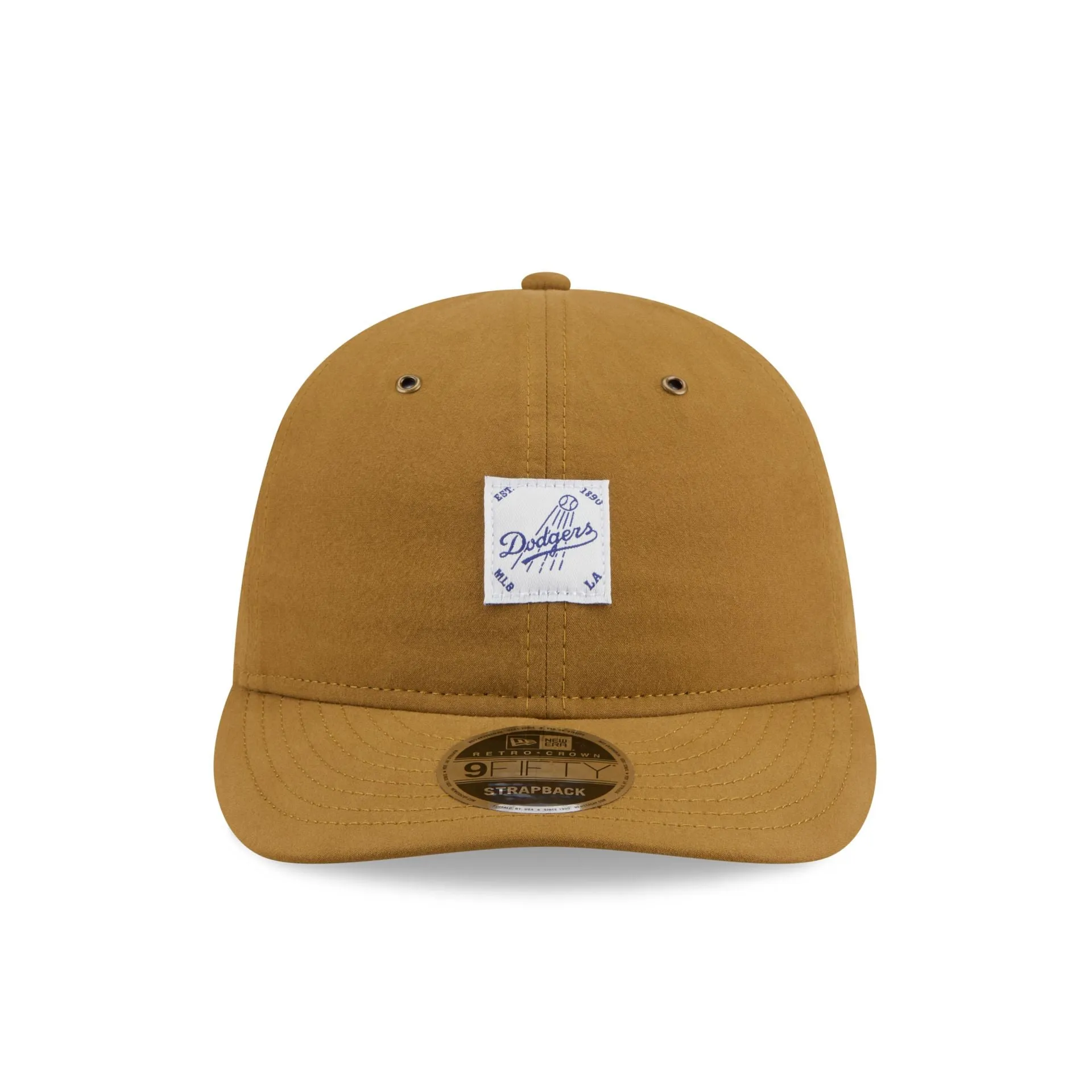 Los Angeles Dodgers Brushed Brown Nylon Retro Crown 9FIFTY Adjustable Hat sold by New Era product image thumbnail 2