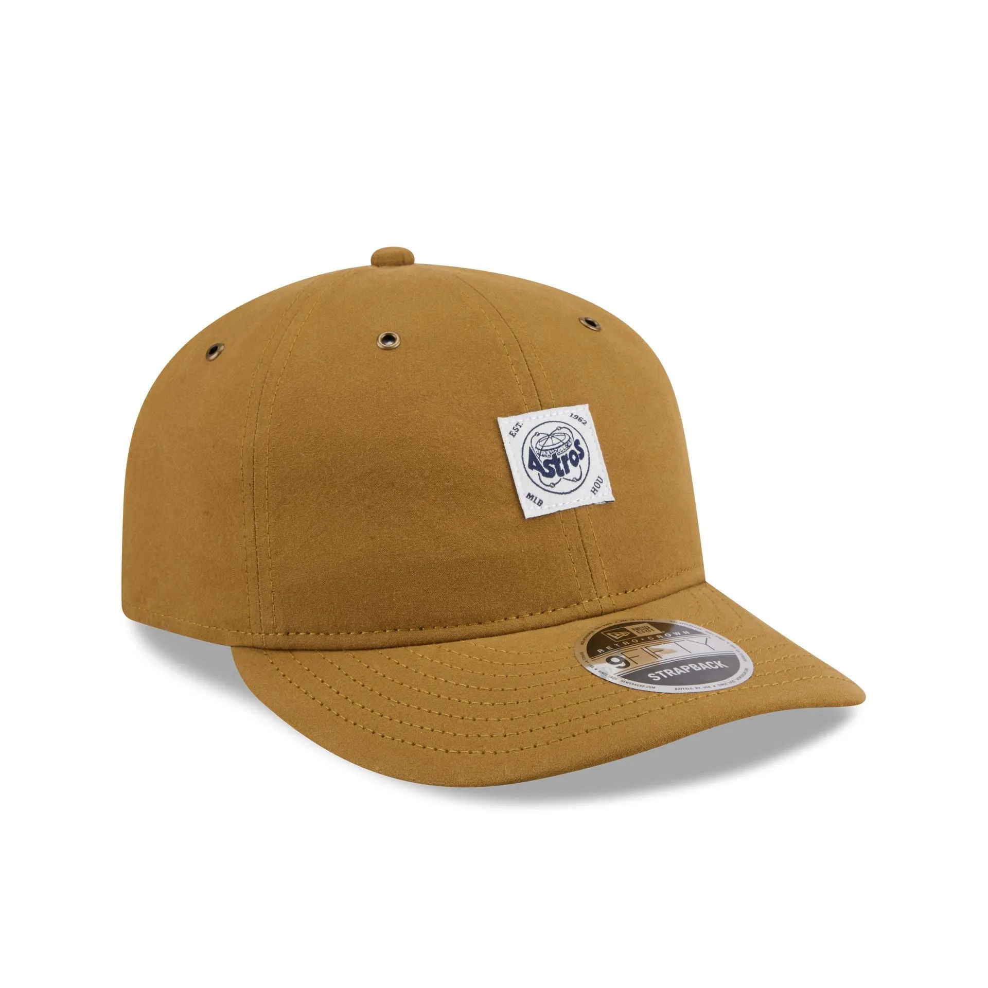 Houston Astros Brushed Brown Nylon Retro Crown 9FIFTY Adjustable Hat sold by New Era product image thumbnail 3