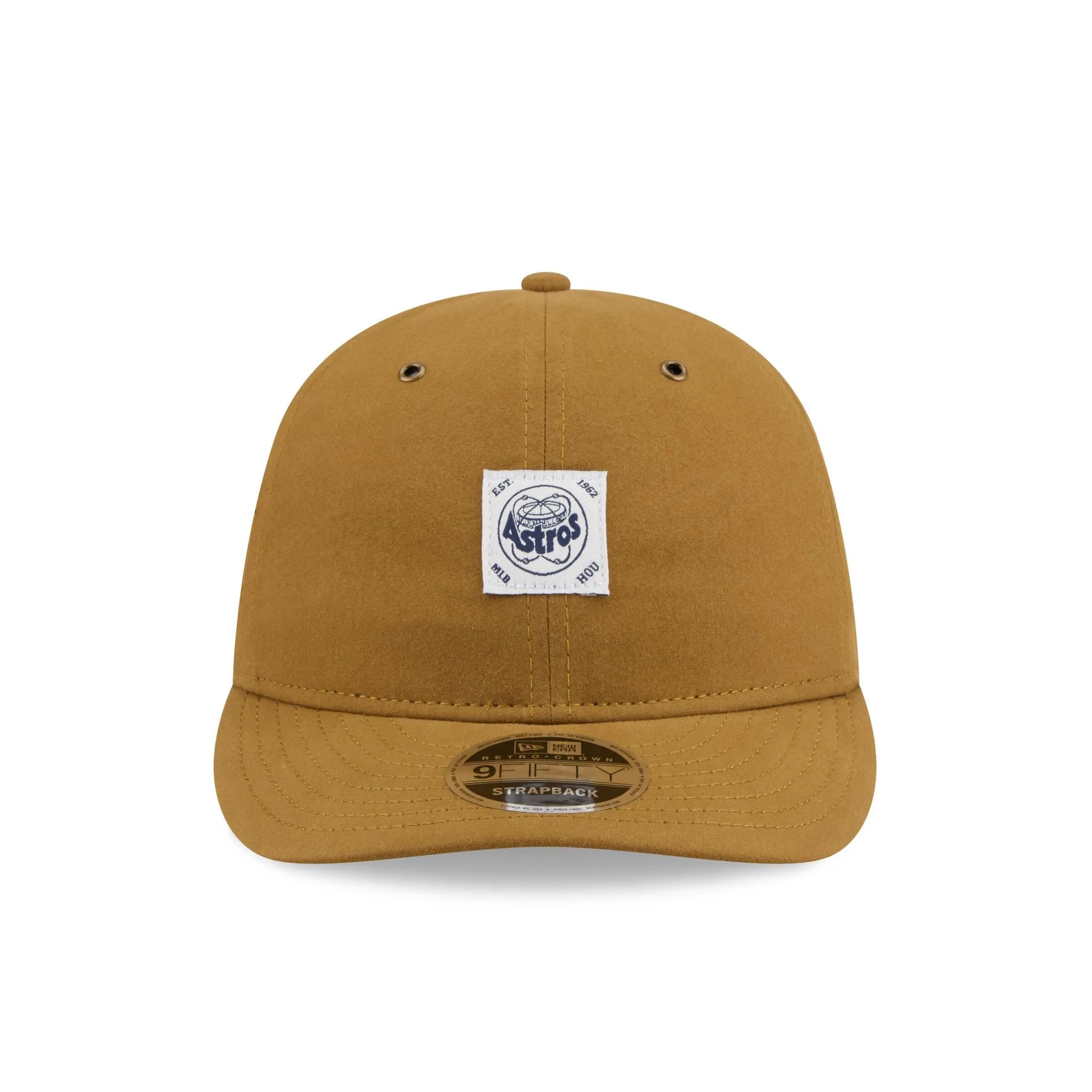 Houston Astros Brushed Brown Nylon Retro Crown 9FIFTY Adjustable Hat sold by New Era product image thumbnail 2