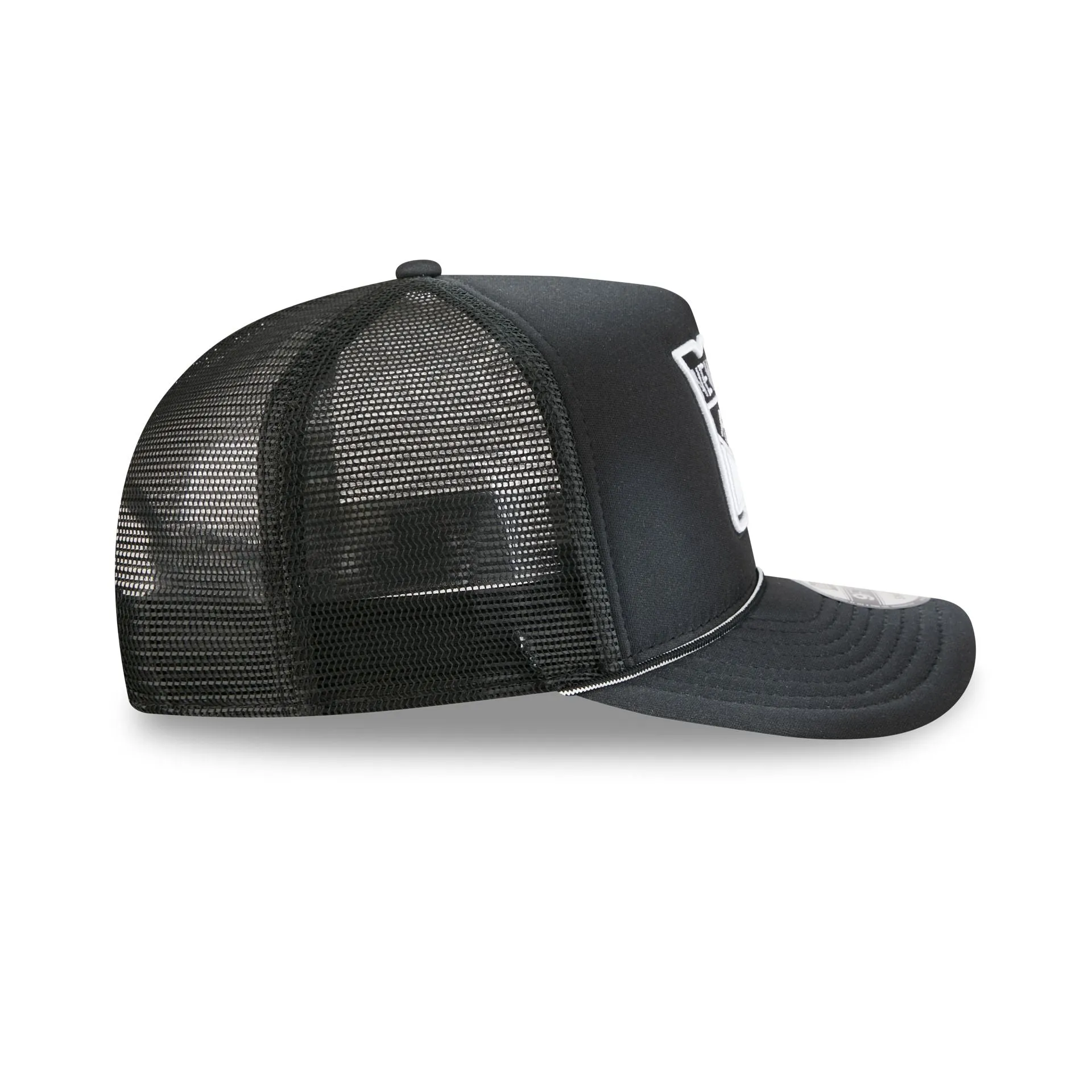 New York Rangers Washed Black 9FIFTY A-Frame Trucker Hat sold by New Era product image thumbnail 5
