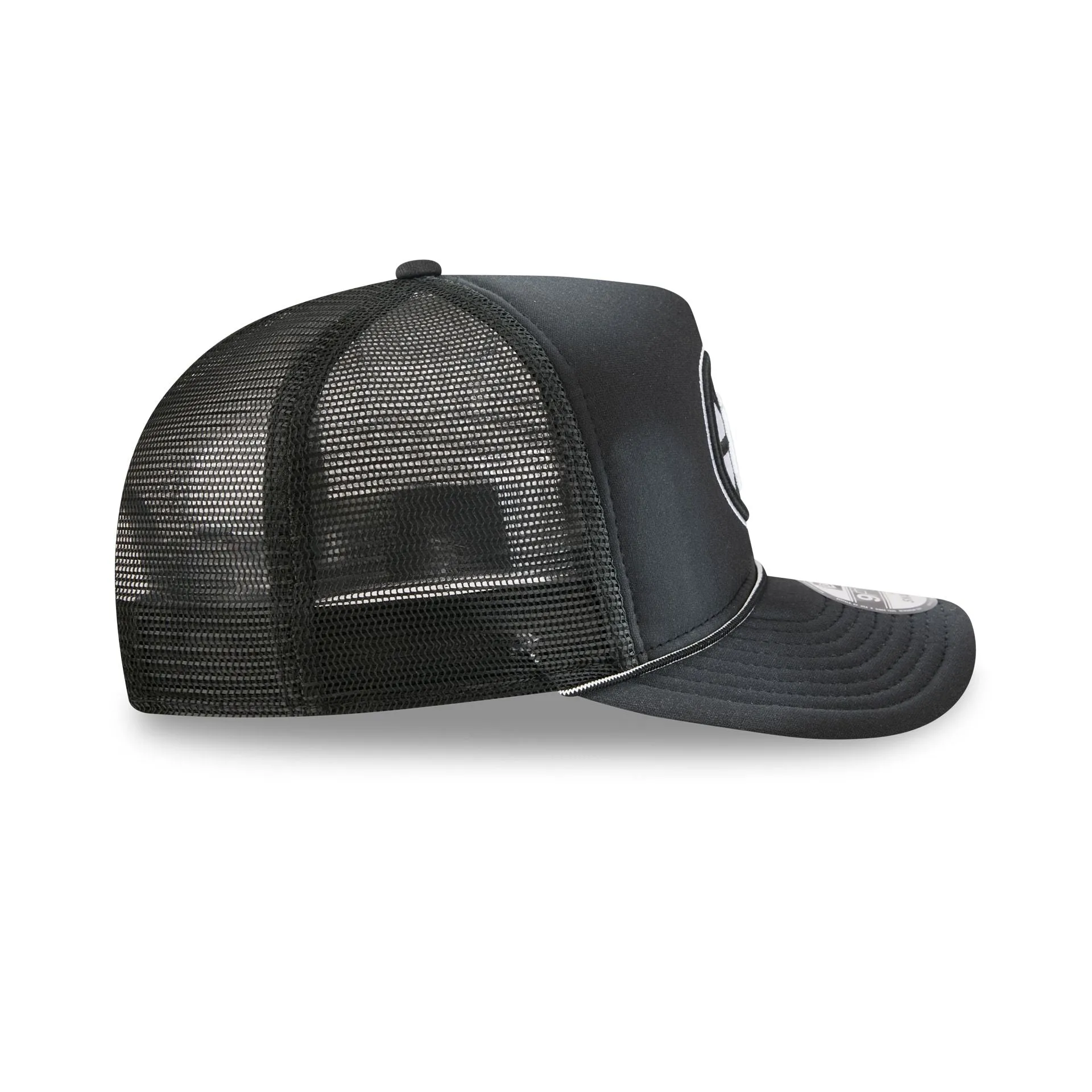 Boston Bruins Washed Black 9FIFTY A-Frame Trucker Hat sold by New Era product image thumbnail 5