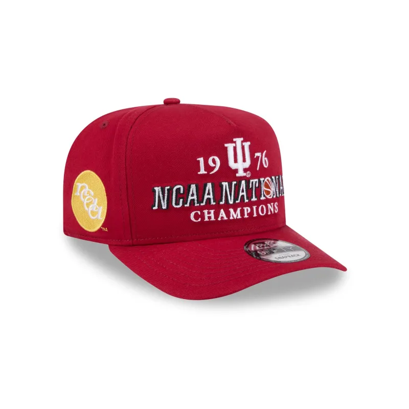 Indiana Hoosiers Historic Win 9FIFTY A-Frame Snapback Hat made by New Era