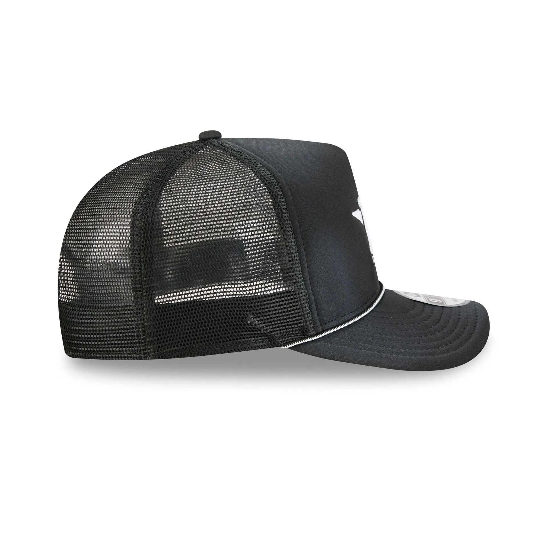 Houston Astros Washed Black 9FIFTY A-Frame Trucker Hat sold by New Era product image thumbnail 5