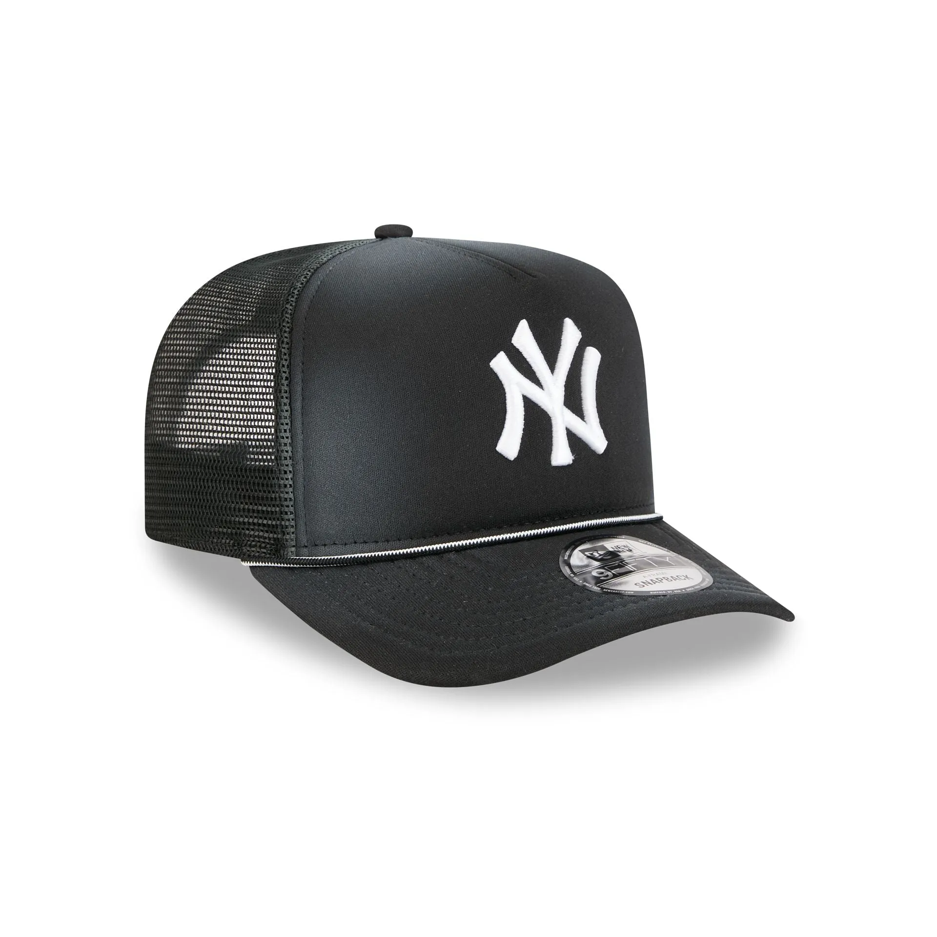 New York Yankees Washed Black 9FIFTY A-Frame Trucker Hat sold by New Era product image thumbnail 3