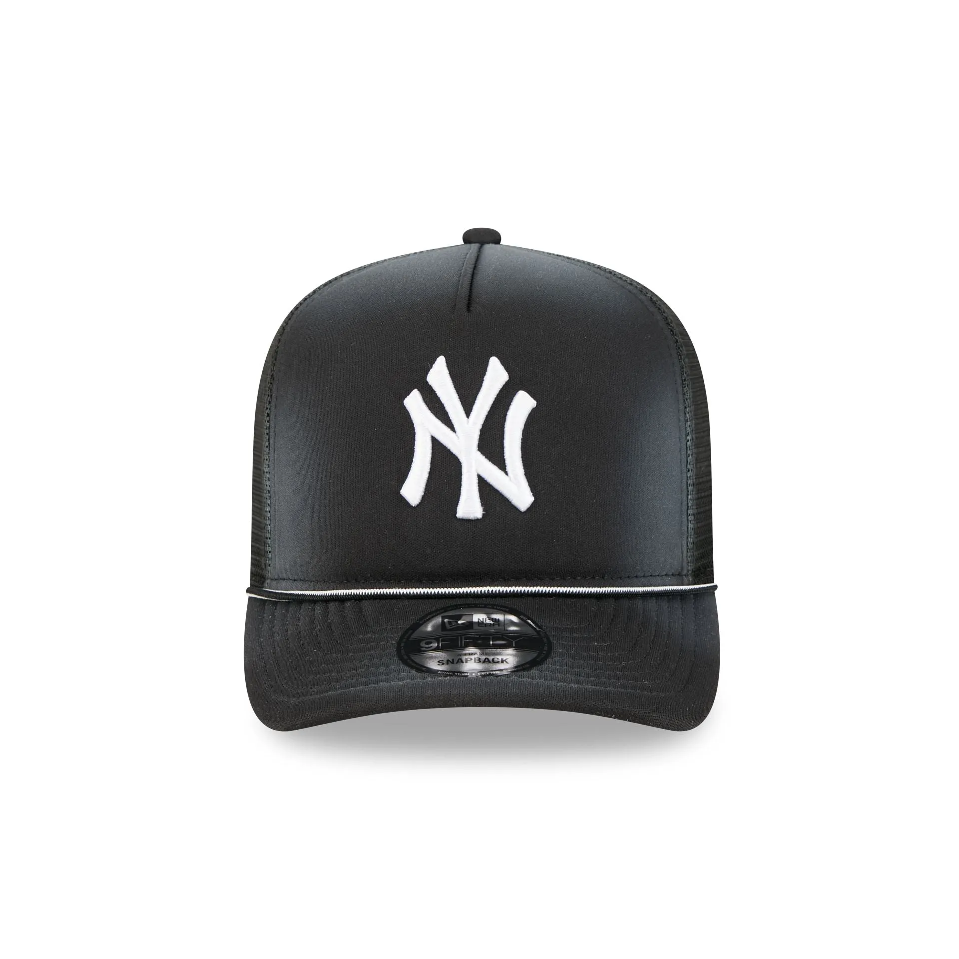 New York Yankees Washed Black 9FIFTY A-Frame Trucker Hat sold by New Era product image thumbnail 2