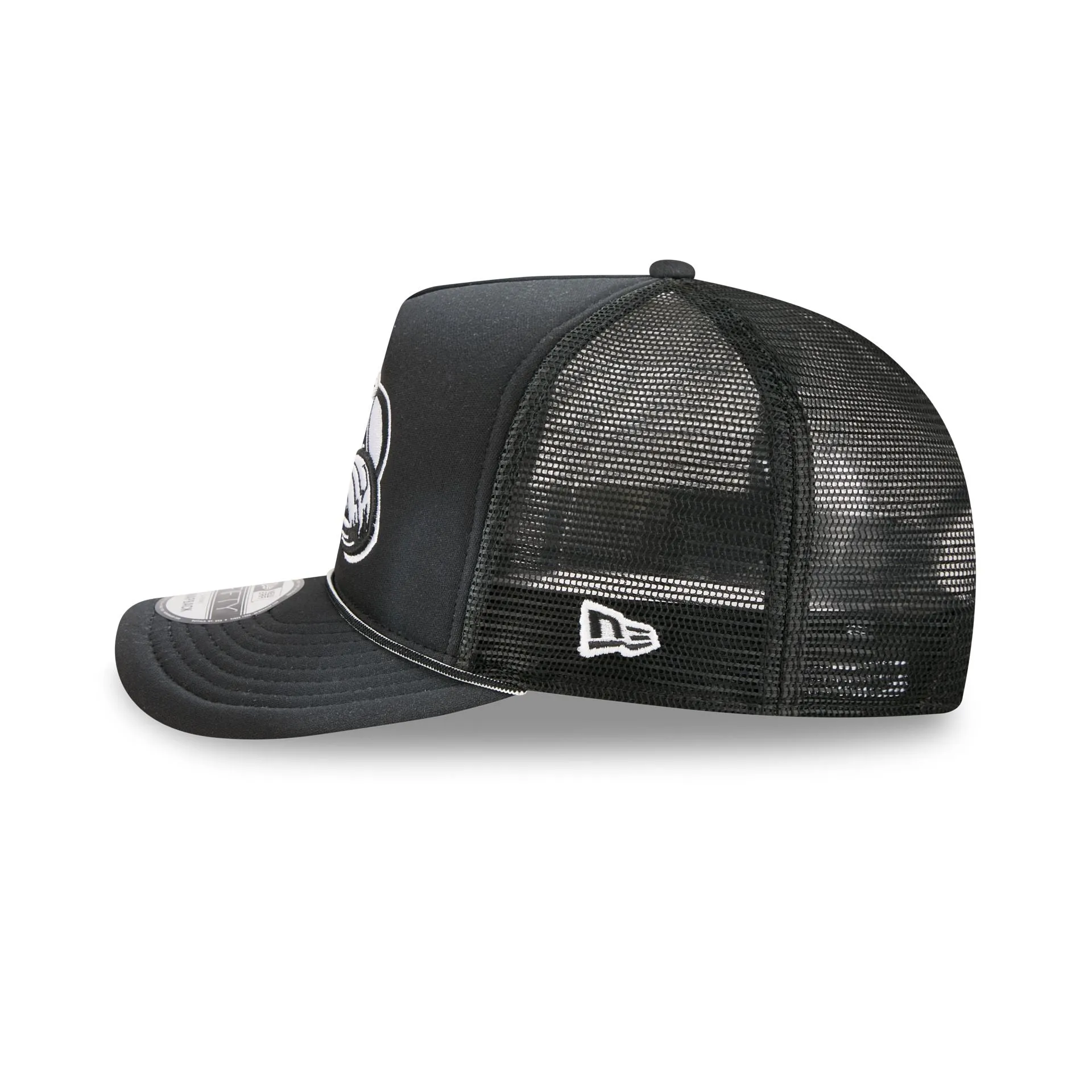 Colorado Avalanche Washed Black 9FIFTY A-Frame Trucker Hat sold by New Era product image thumbnail 4