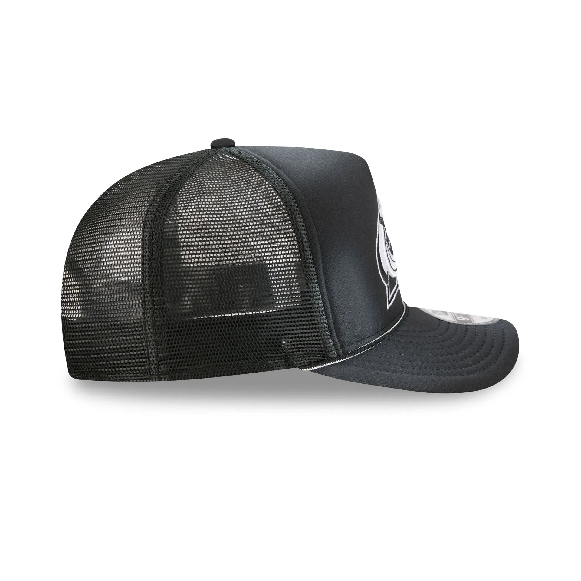 Colorado Avalanche Washed Black 9FIFTY A-Frame Trucker Hat sold by New Era product image thumbnail 5