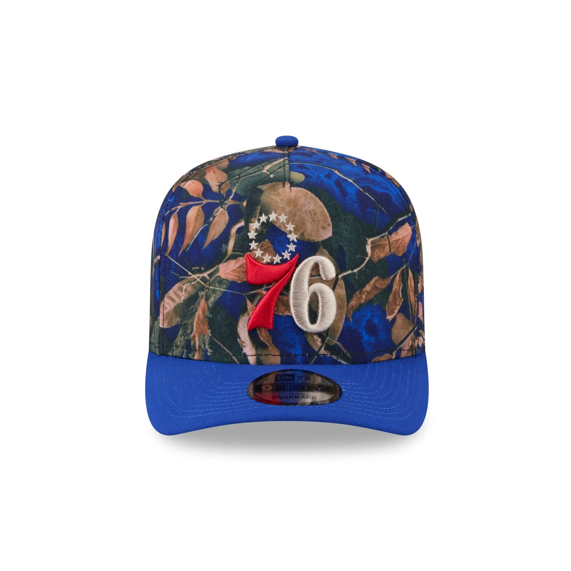 Philadelphia 76ers Leaves 9FIFTY A-Frame Snapback Hat sold by New Era product image thumbnail 2
