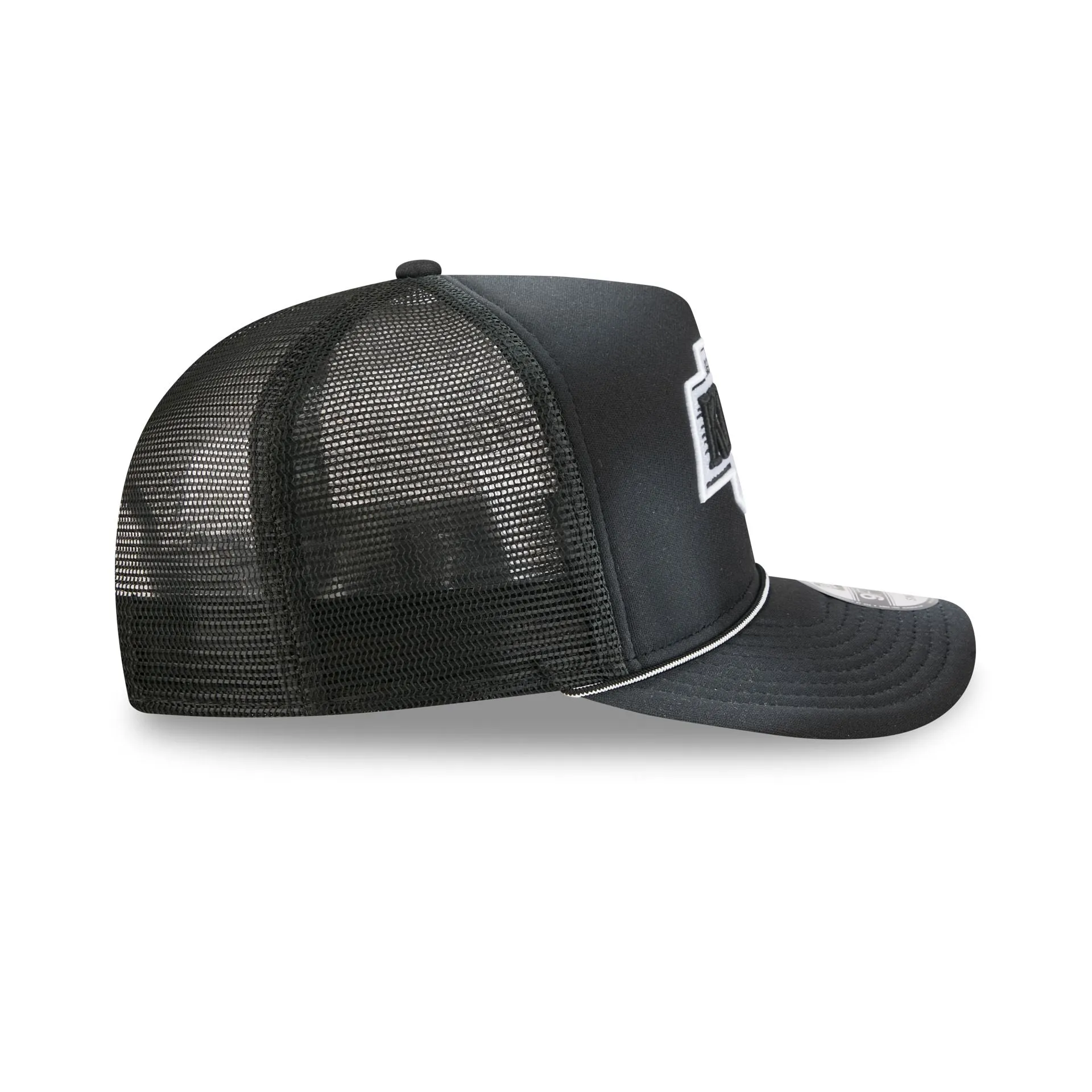 Los Angeles Kings Washed Black 9FIFTY A-Frame Trucker Hat sold by New Era product image thumbnail 5