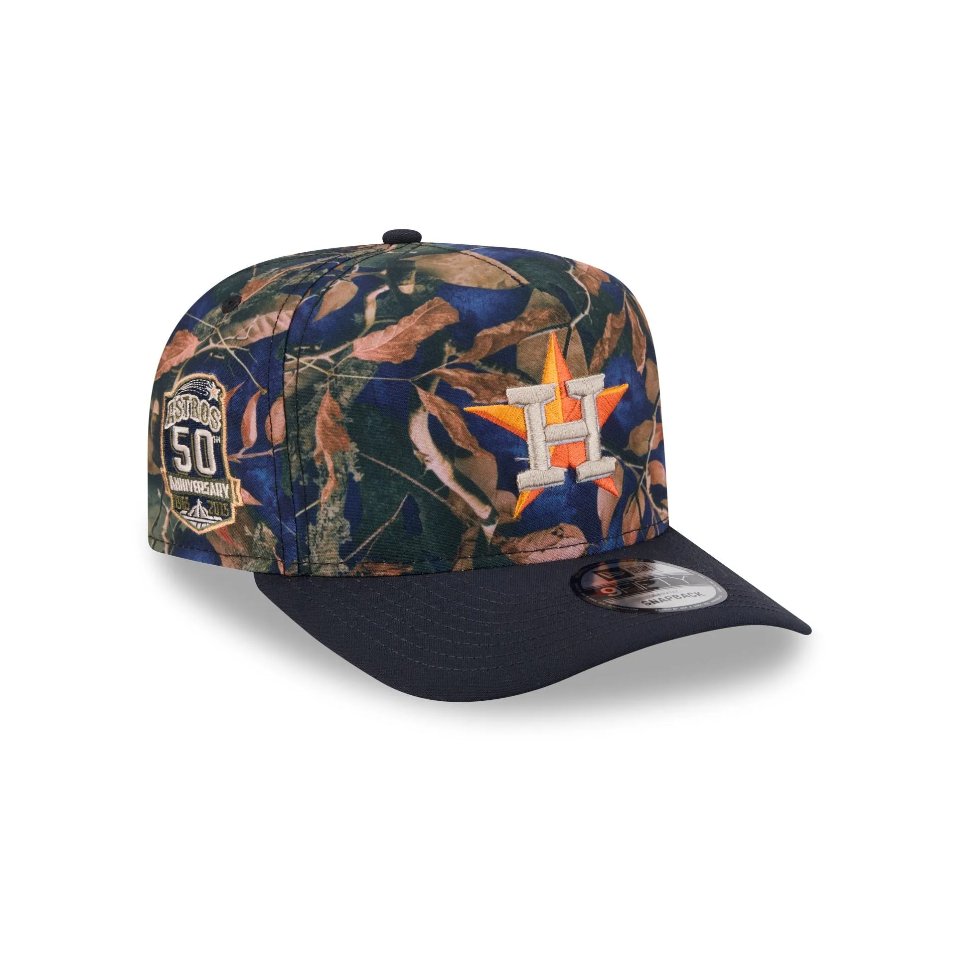 Houston Astros Leaves 9FIFTY A-Frame Snapback Hat sold by New Era