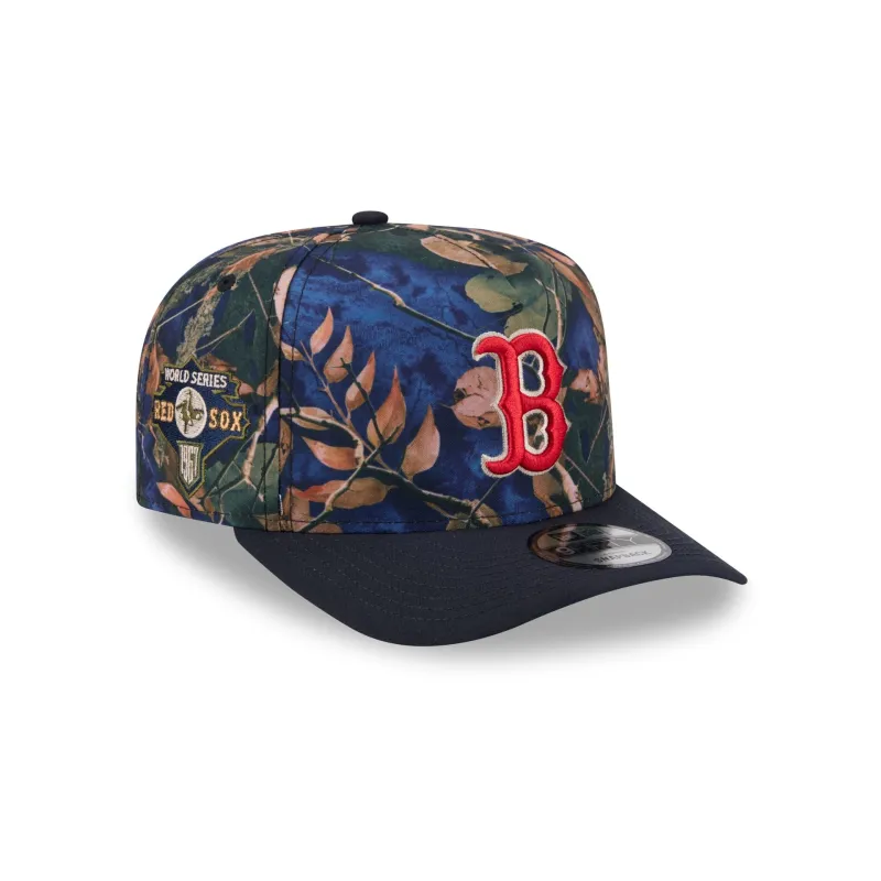 Boston Red Sox Leaves 9FIFTY A-Frame Snapback Hat sold by New Era