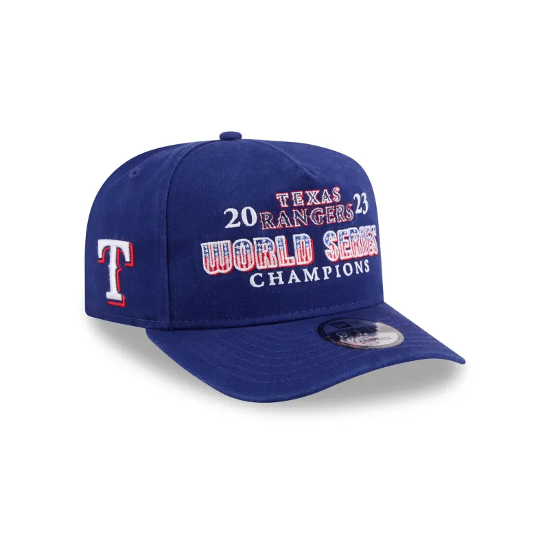 Texas Rangers Historic Win 9FIFTY A-Frame Snapback Hat sold by New Era
