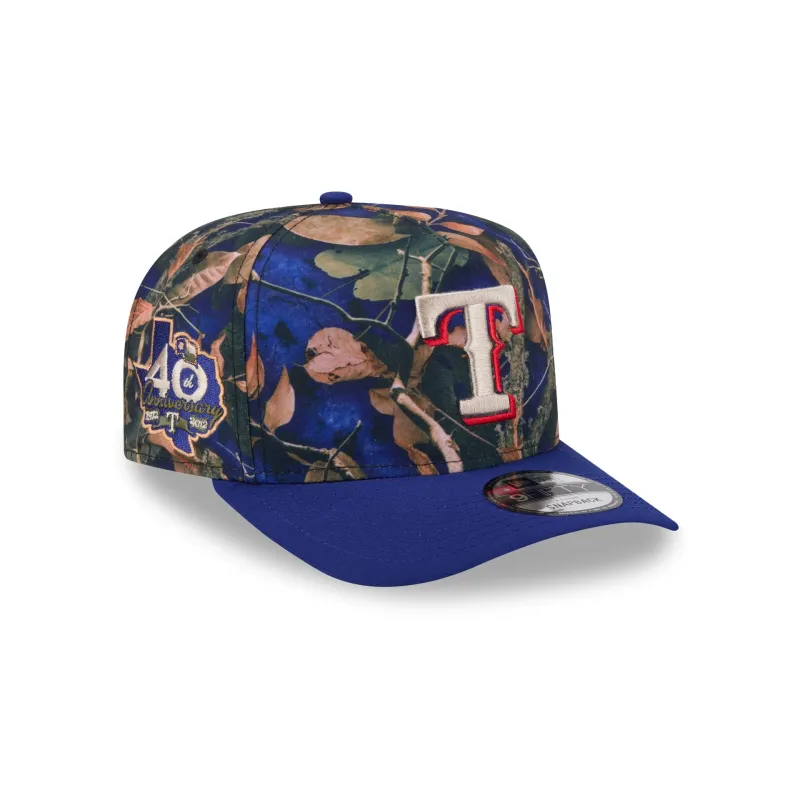 Texas Rangers Leaves 9FIFTY A-Frame Snapback Hat sold by New Era
