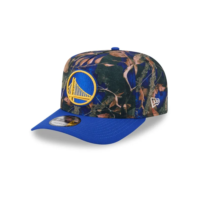 Golden State Warriors Leaves 9FIFTY A-Frame Snapback Hat sold by New Era