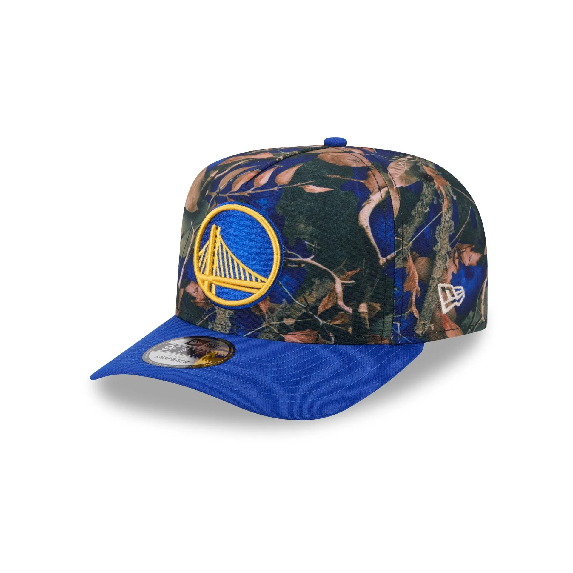 Golden State Warriors Leaves 9FIFTY A-Frame Snapback Hat sold by New Era