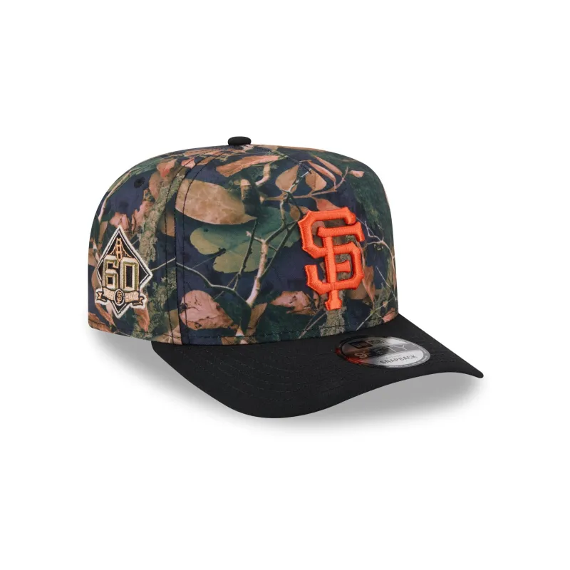 San Francisco Giants Leaves 9FIFTY A-Frame Snapback Hat made by New Era