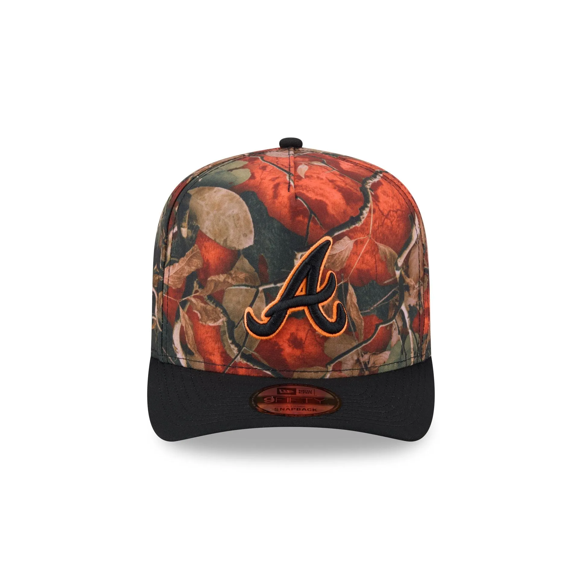 Atlanta Braves Amber Leaves 9FIFTY A-Frame Snapback Hat sold by New Era product image thumbnail 2