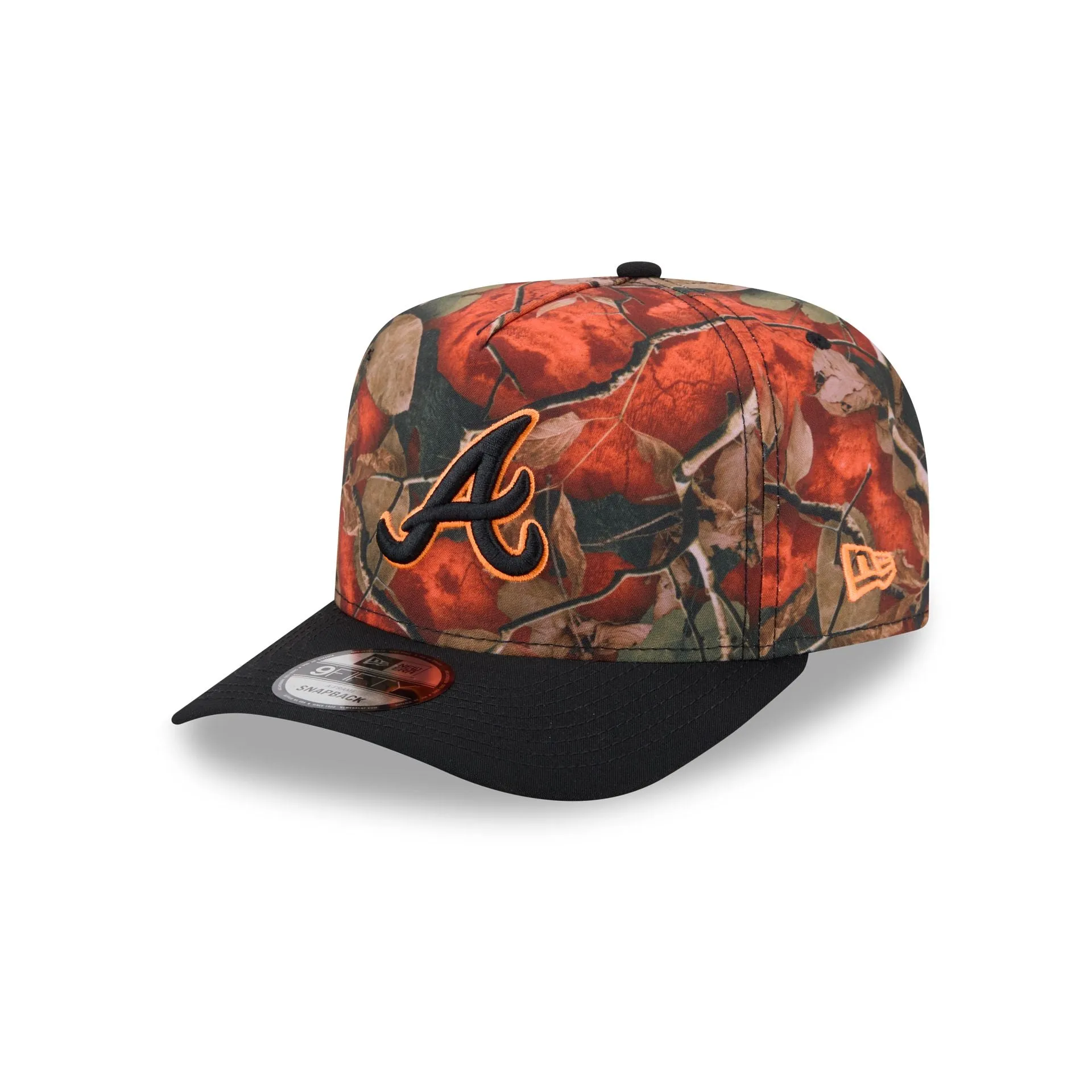 Atlanta Braves Amber Leaves 9FIFTY A-Frame Snapback Hat sold by New Era product image thumbnail 3