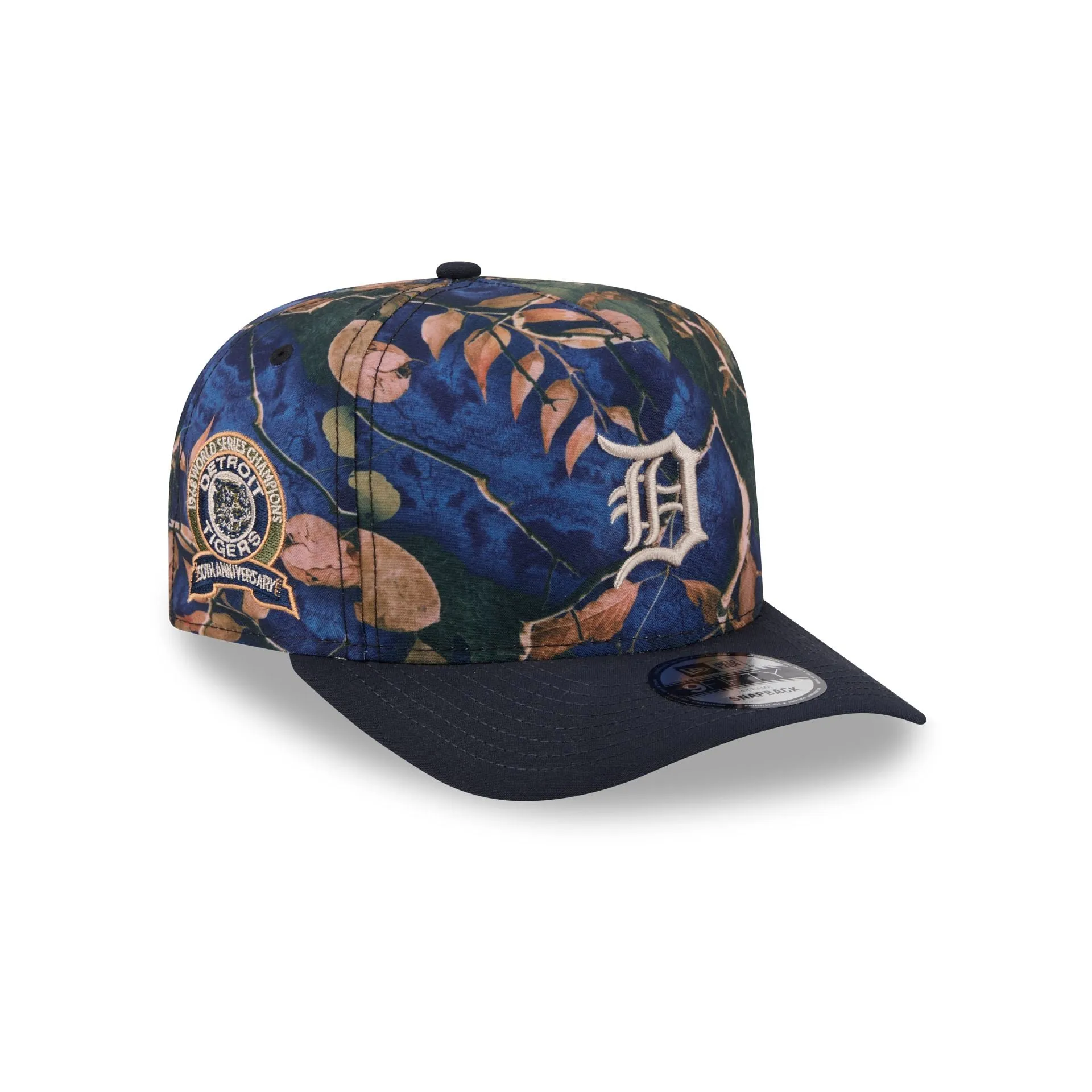 Detroit Tigers Leaves 9FIFTY A-Frame Snapback Hat sold by New Era
