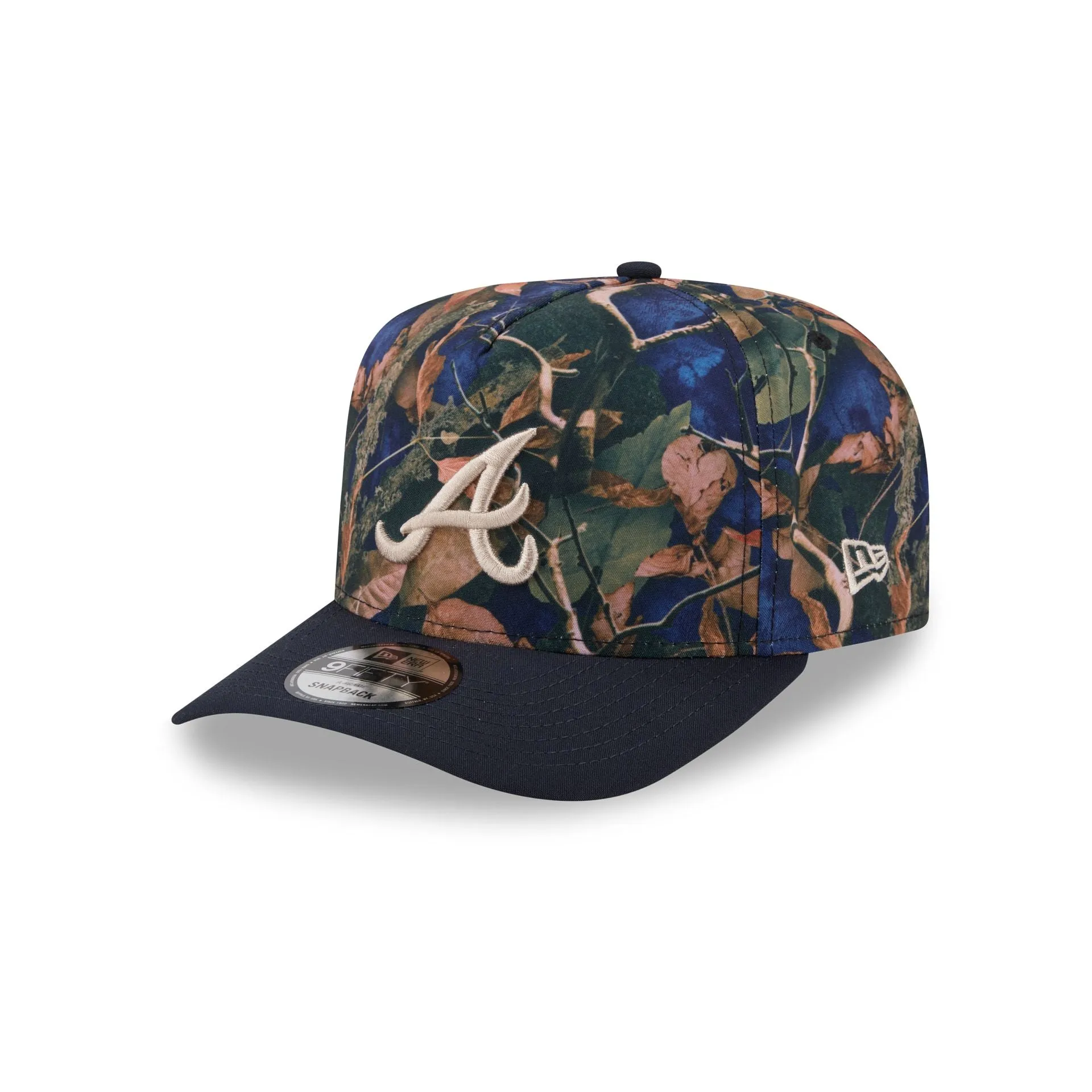 Atlanta Braves Leaves 9FIFTY A-Frame Snapback Hat sold by New Era product image thumbnail 3