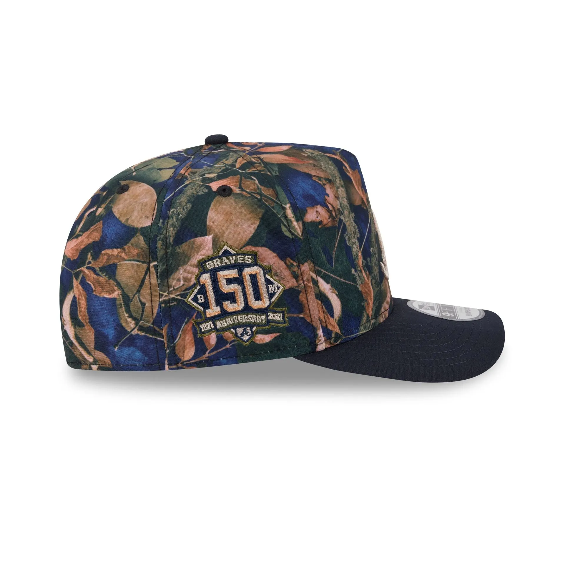 Atlanta Braves Leaves 9FIFTY A-Frame Snapback Hat sold by New Era product image thumbnail 4