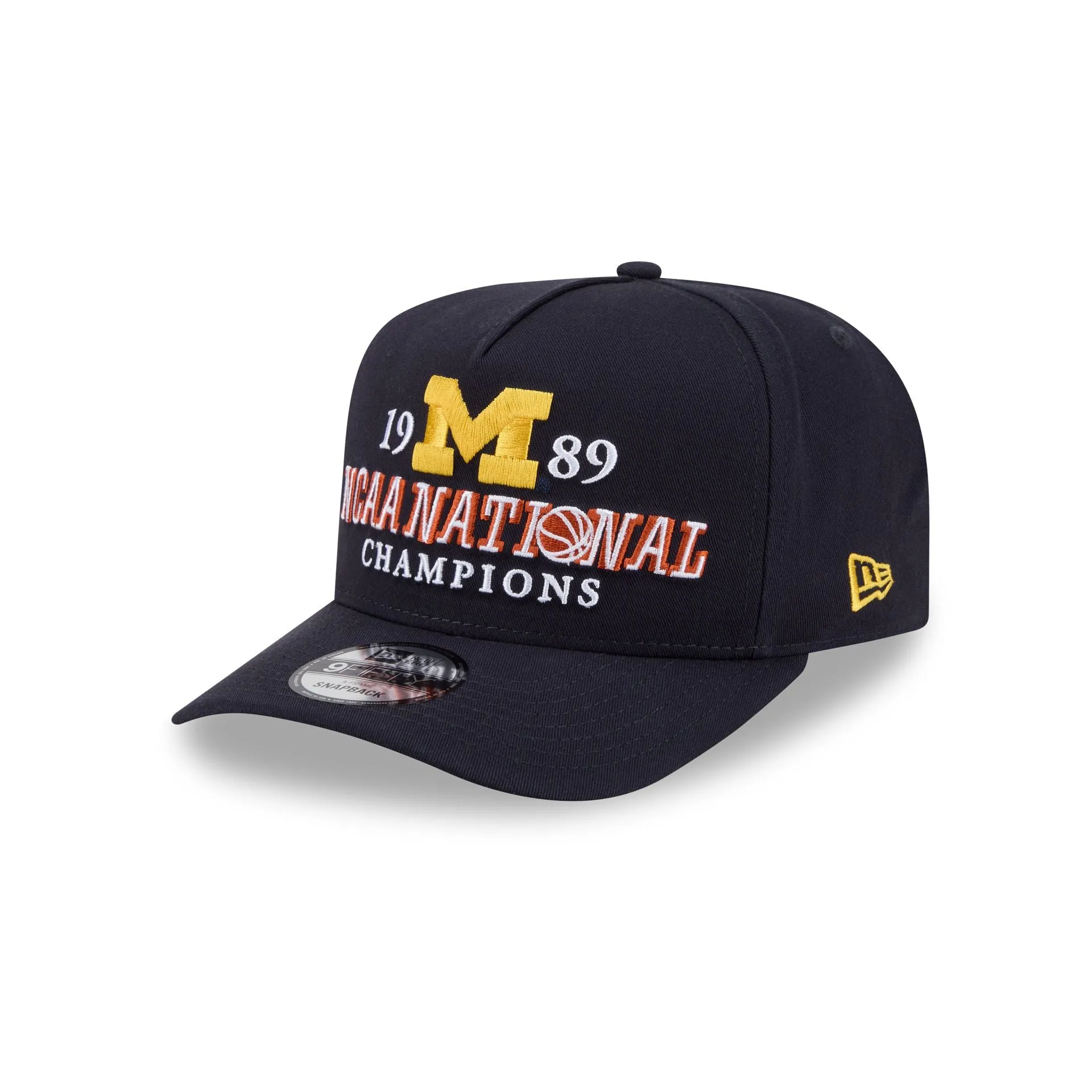 Michigan Wolverines Historic Win 9FIFTY A-Frame Snapback Hat sold by New Era product image thumbnail 3