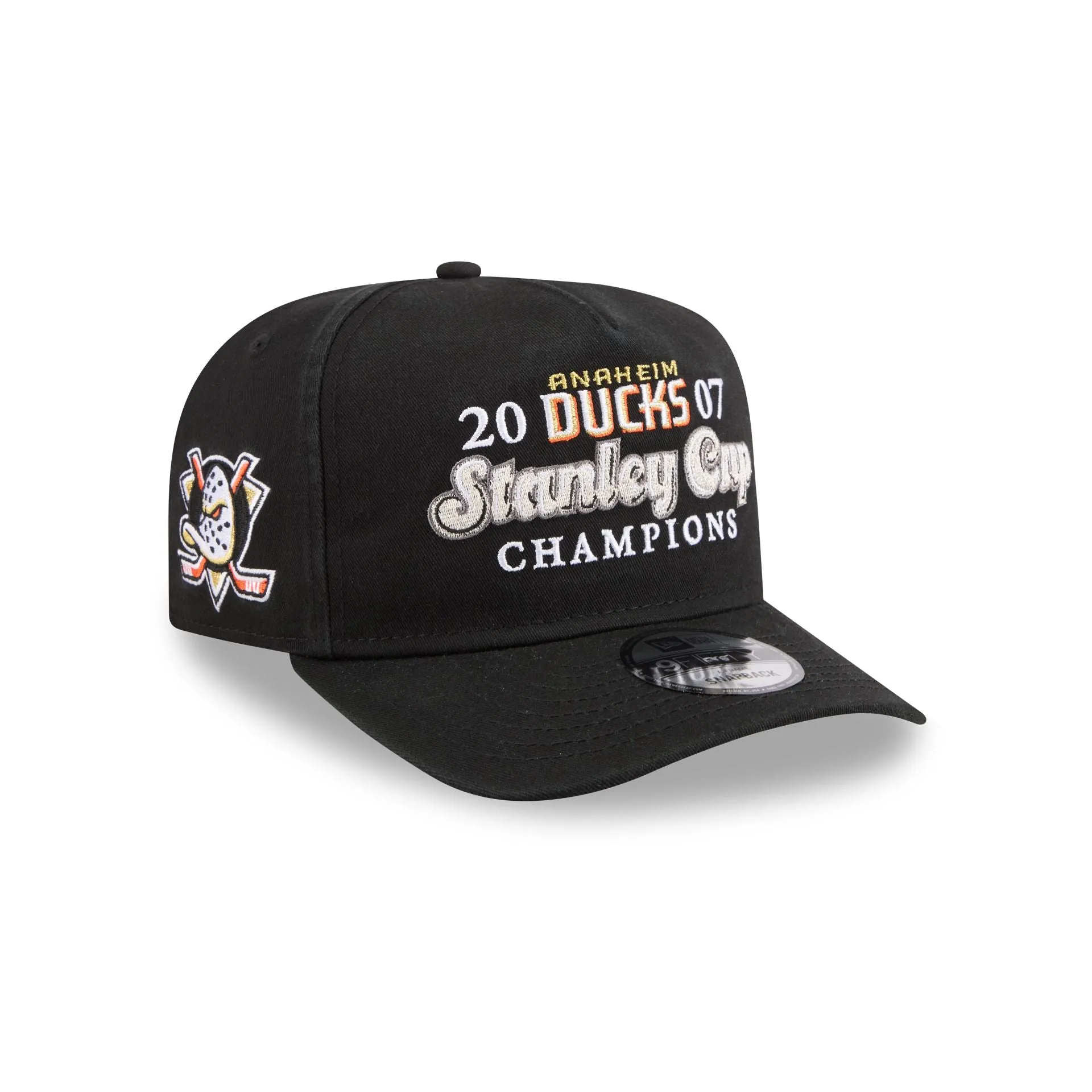 Anaheim Ducks Historic Win 9FIFTY A-Frame Snapback Hat sold by New Era