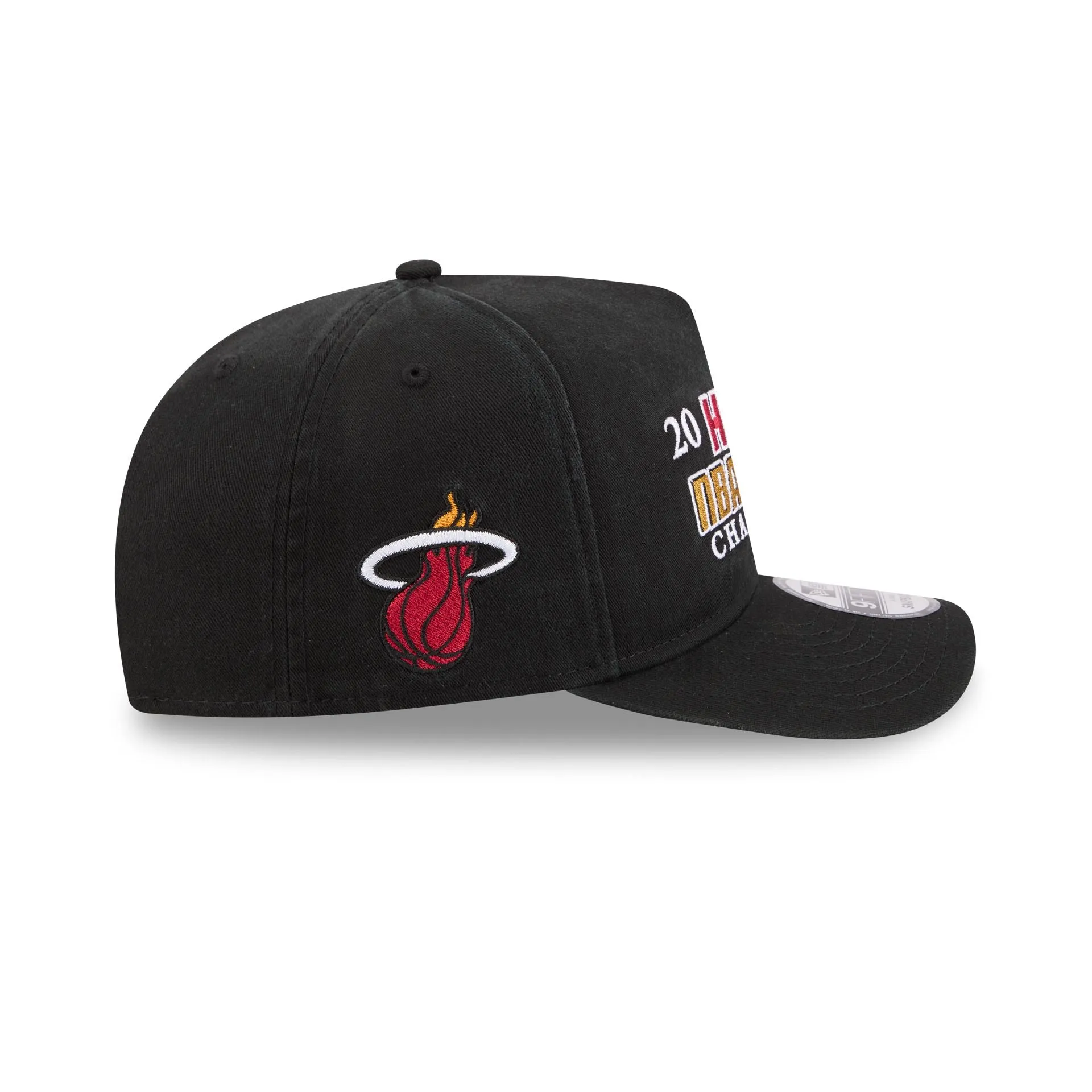 Miami Heat Historic Win 9FIFTY A-Frame Snapback Hat sold by New Era product image thumbnail 4