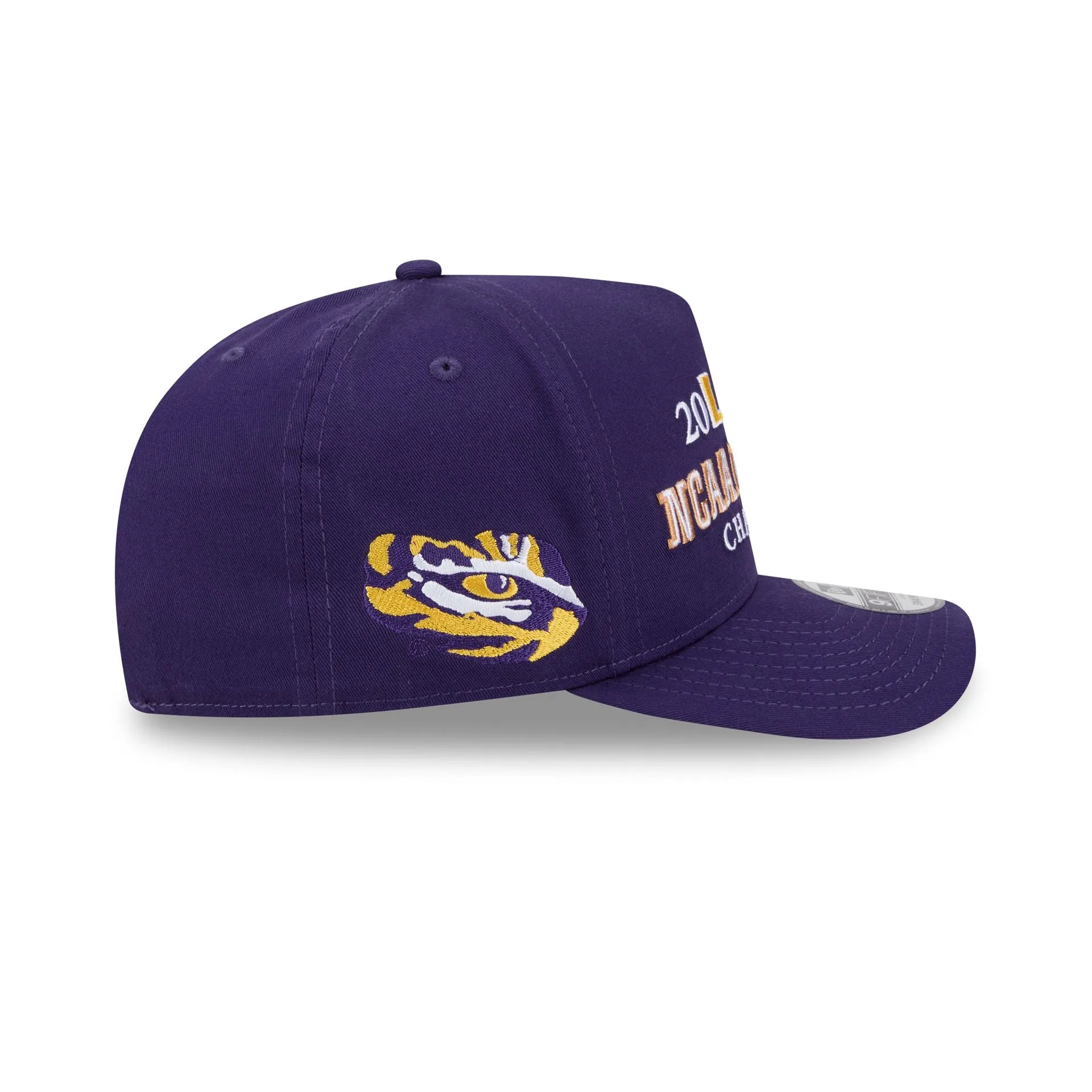 LSU Tigers Historic Win 9FIFTY A-Frame Snapback Hat sold by New Era product image thumbnail 4