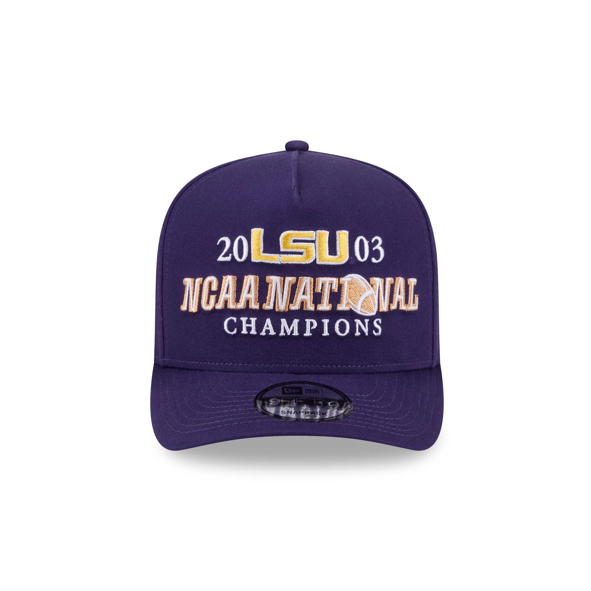 LSU Tigers Historic Win 9FIFTY A-Frame Snapback Hat sold by New Era product image thumbnail 2