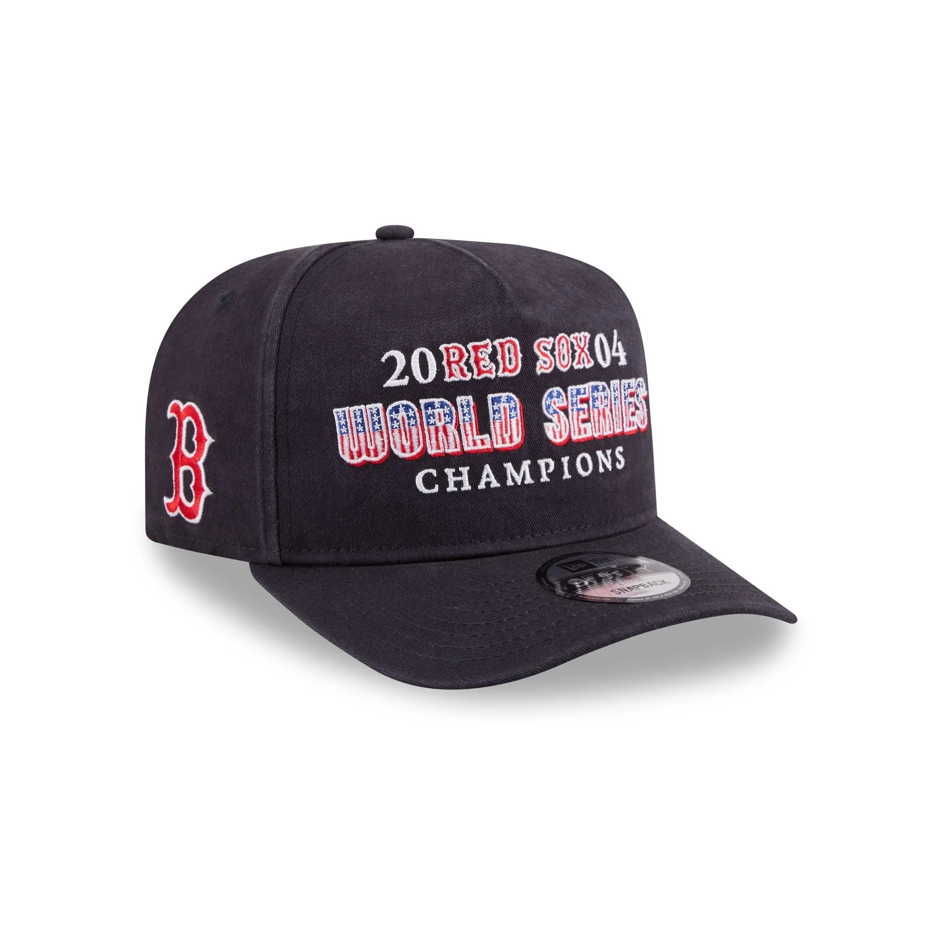 Boston Red Sox Historic Win 9FIFTY A-Frame Snapback Hat sold by New Era